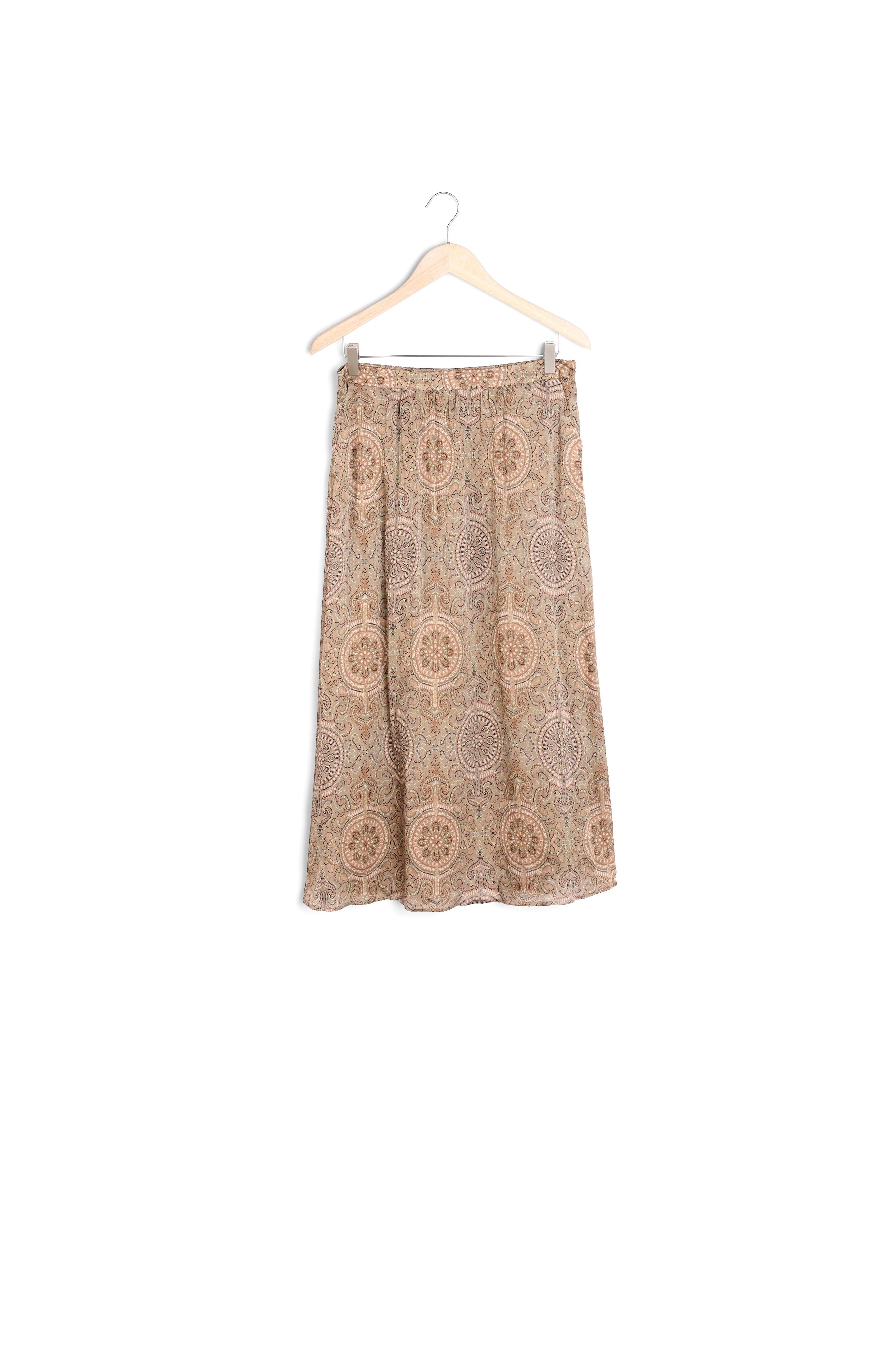 Jupe longue imprimée Samba Faume - seconde main