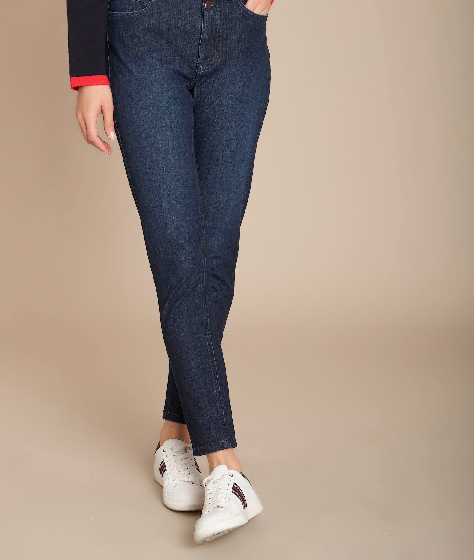 L'Audacieux skinny : jean brut Sibel Faume - seconde main