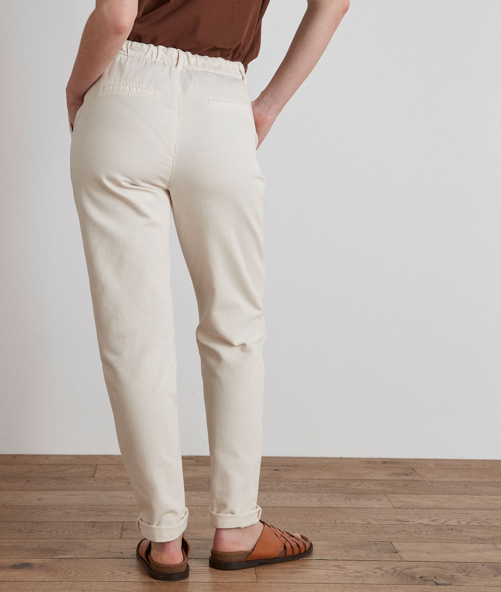 Pantalon chino Sabil Faume - seconde main
