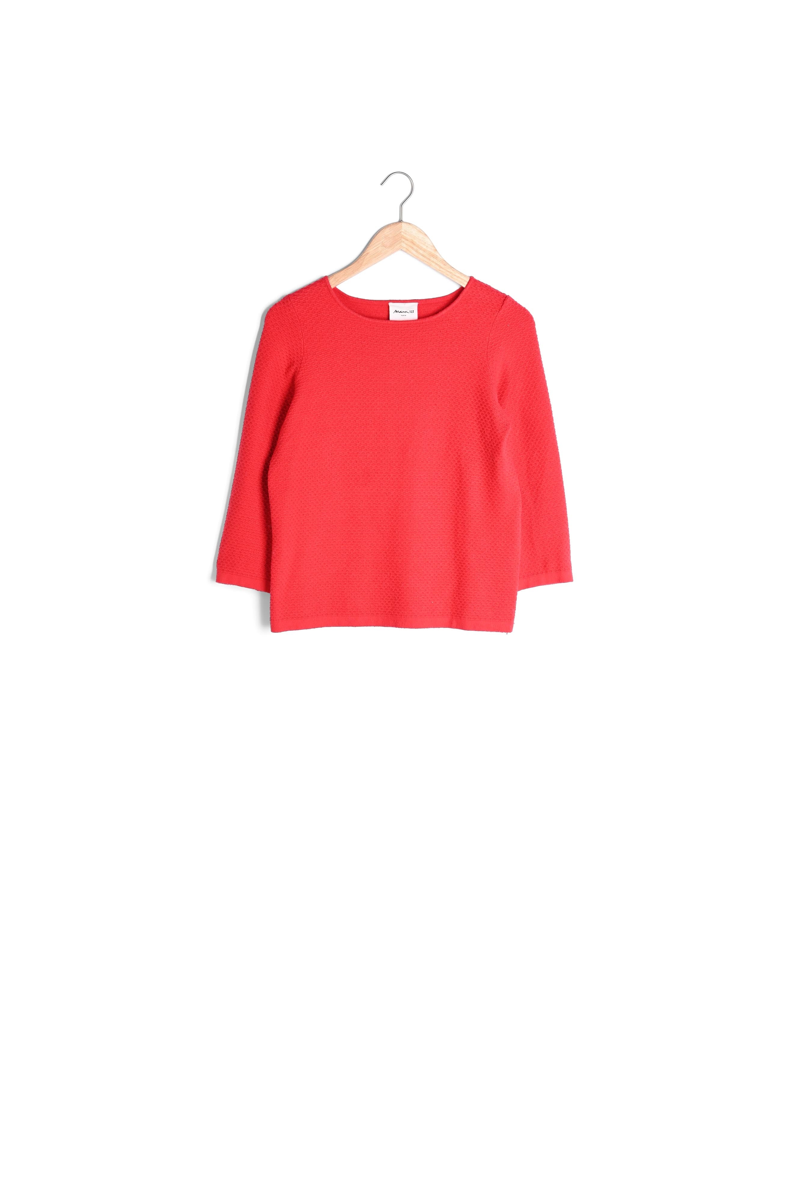 Pull grenadine col bateau Delta Faume - seconde main