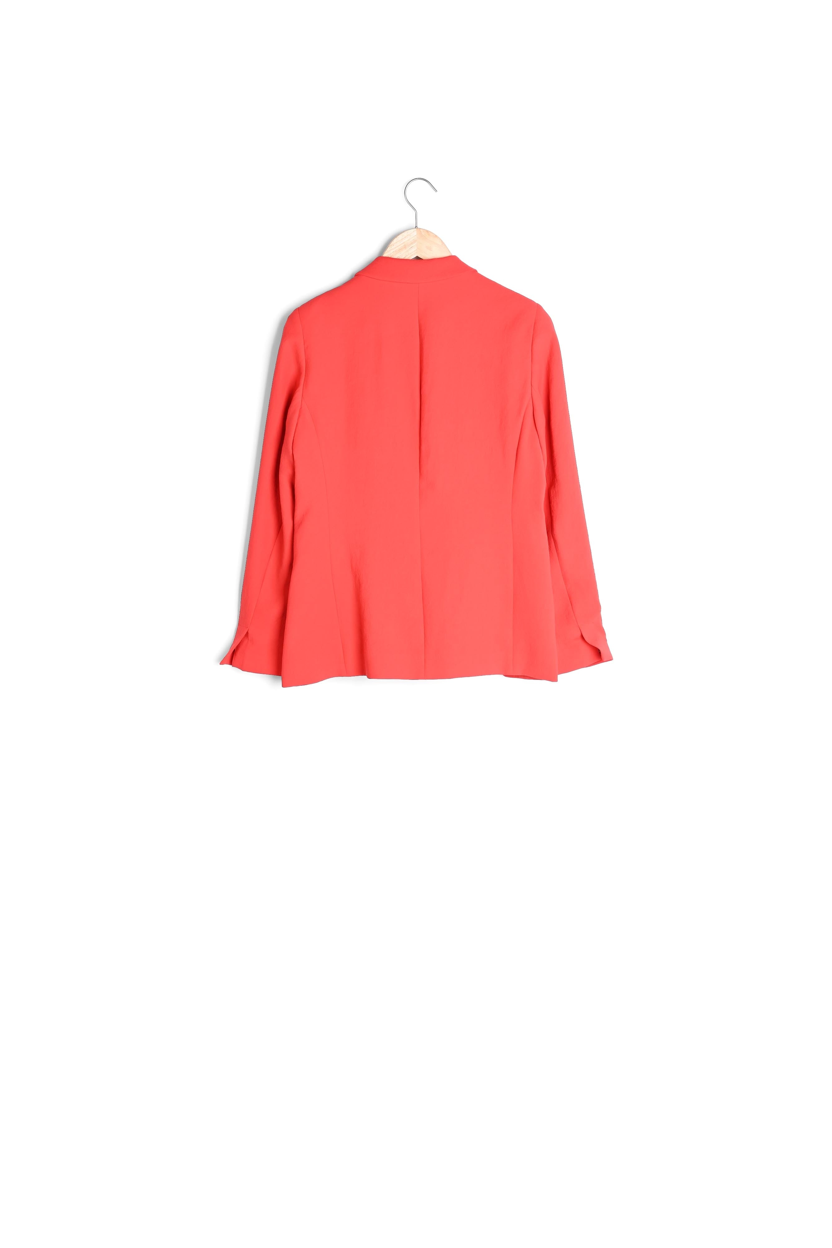 Veste en crêpe rouge Lisa Faume - seconde main