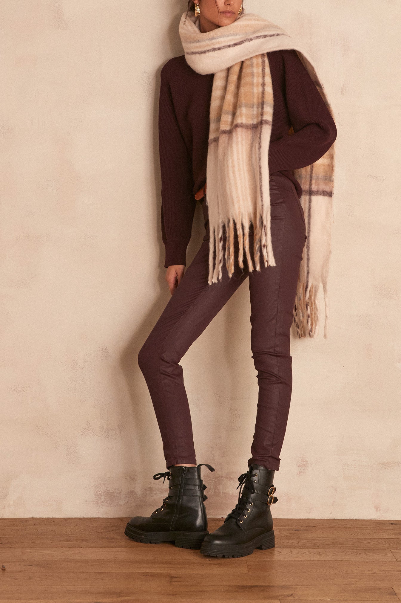 Jean slim enduit SUZY Faume - seconde main