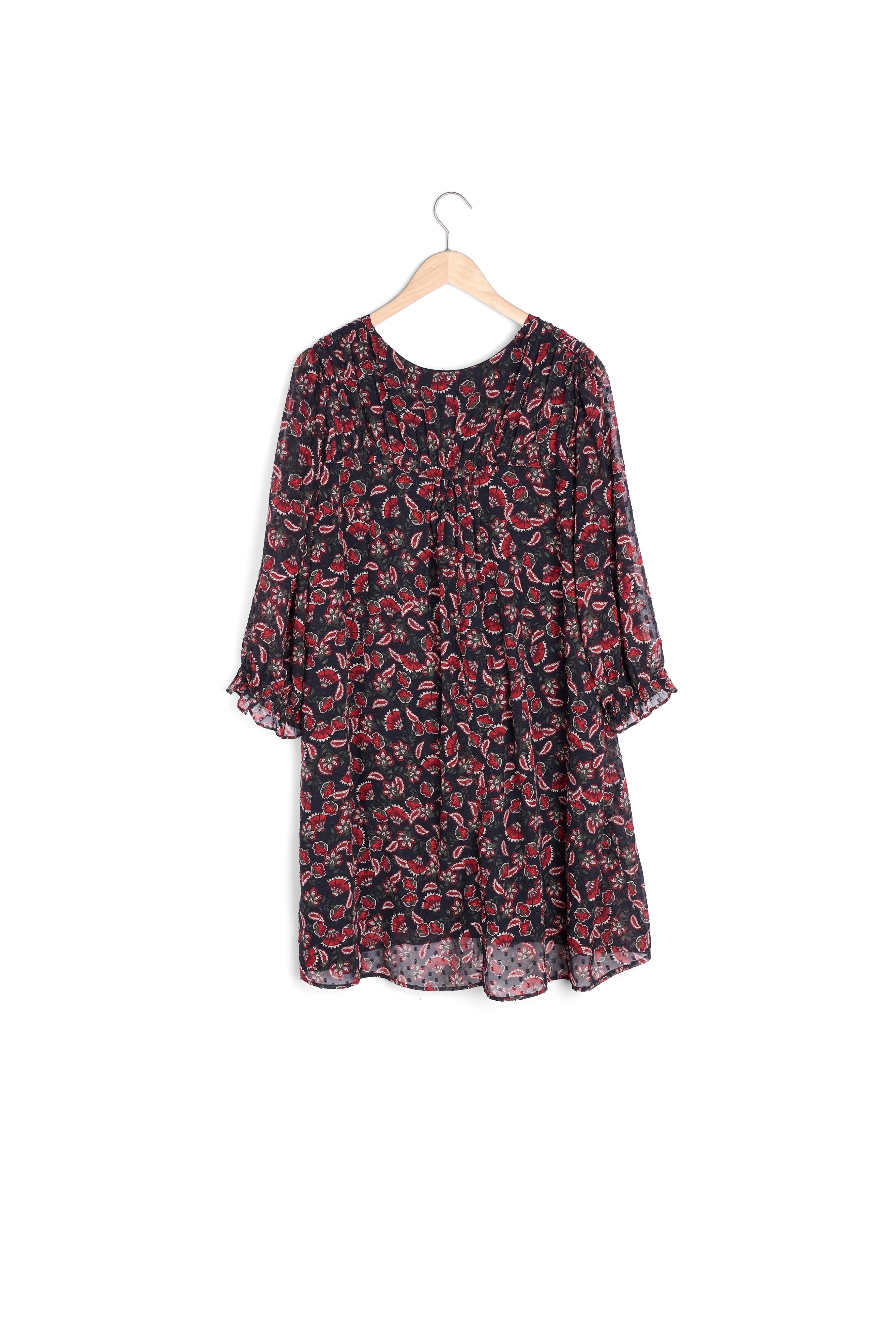 Robe imprimée courte Claudia Faume - seconde main