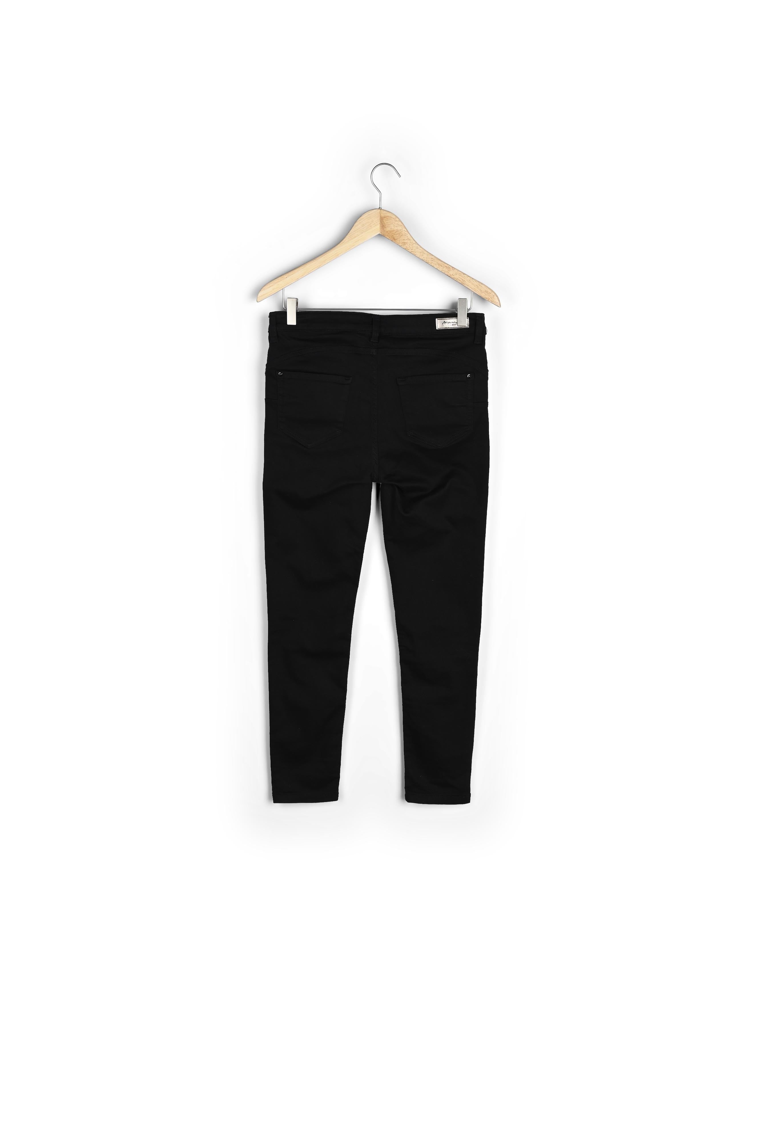 L'Audacieux skinny :  jean noir Sally Faume - seconde main