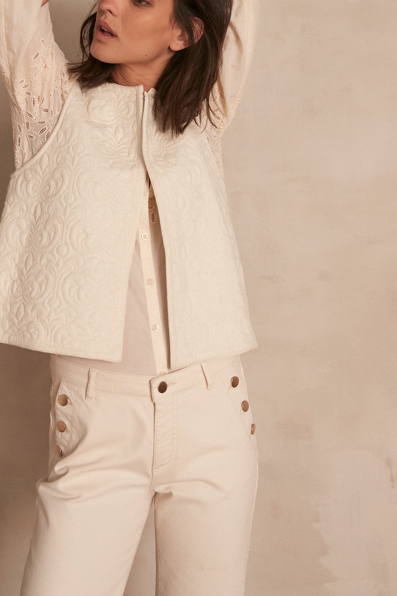 Veste sans manches Angela Faume - seconde main