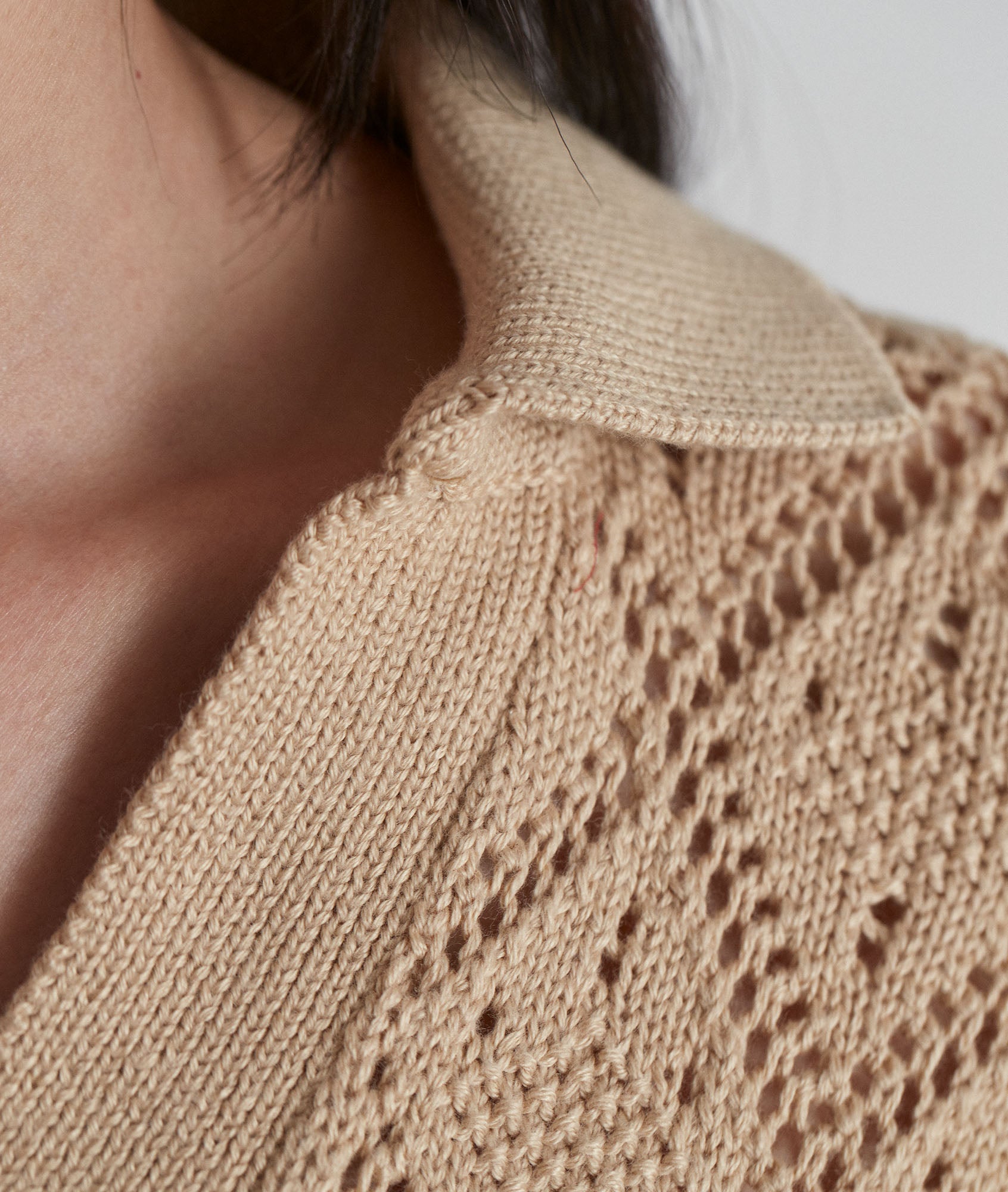 Top en crochet Murray Faume - seconde main