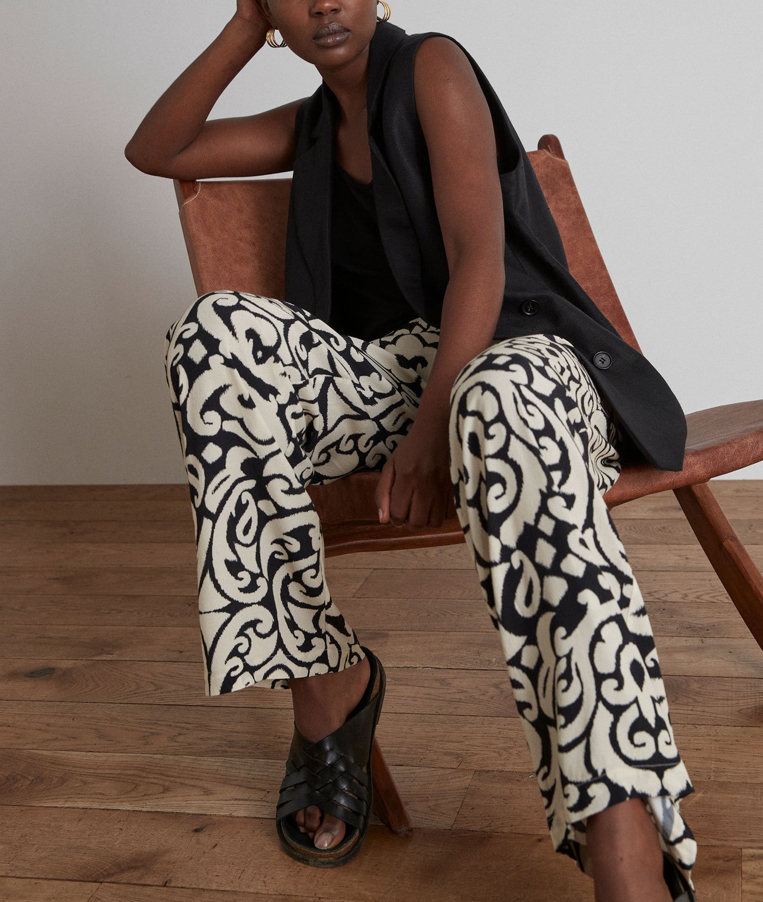 Veste de tailleur sans manches Dava Faume - seconde main