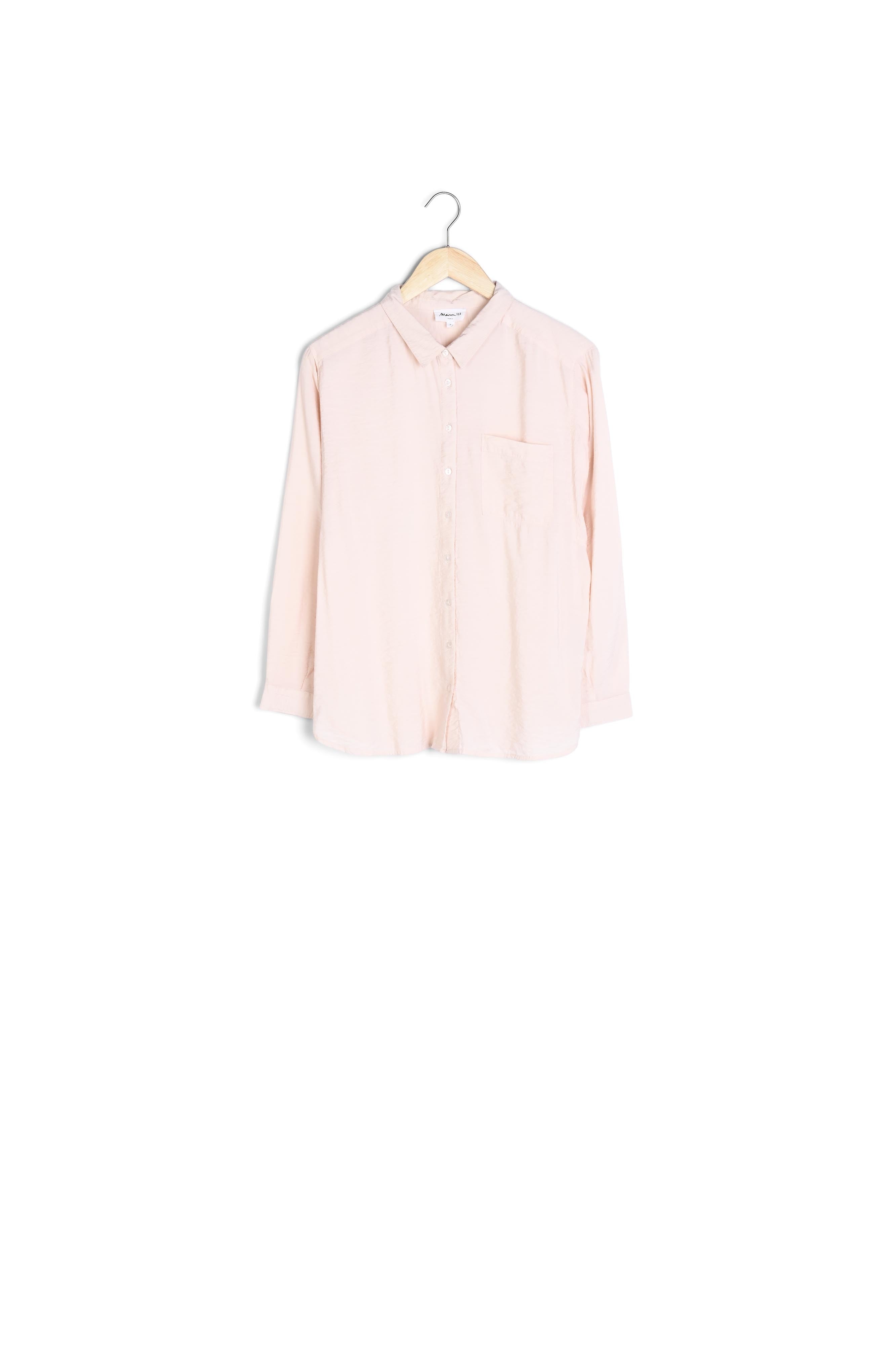 Chemise légère et ample rose poudrée Adila Faume - seconde main