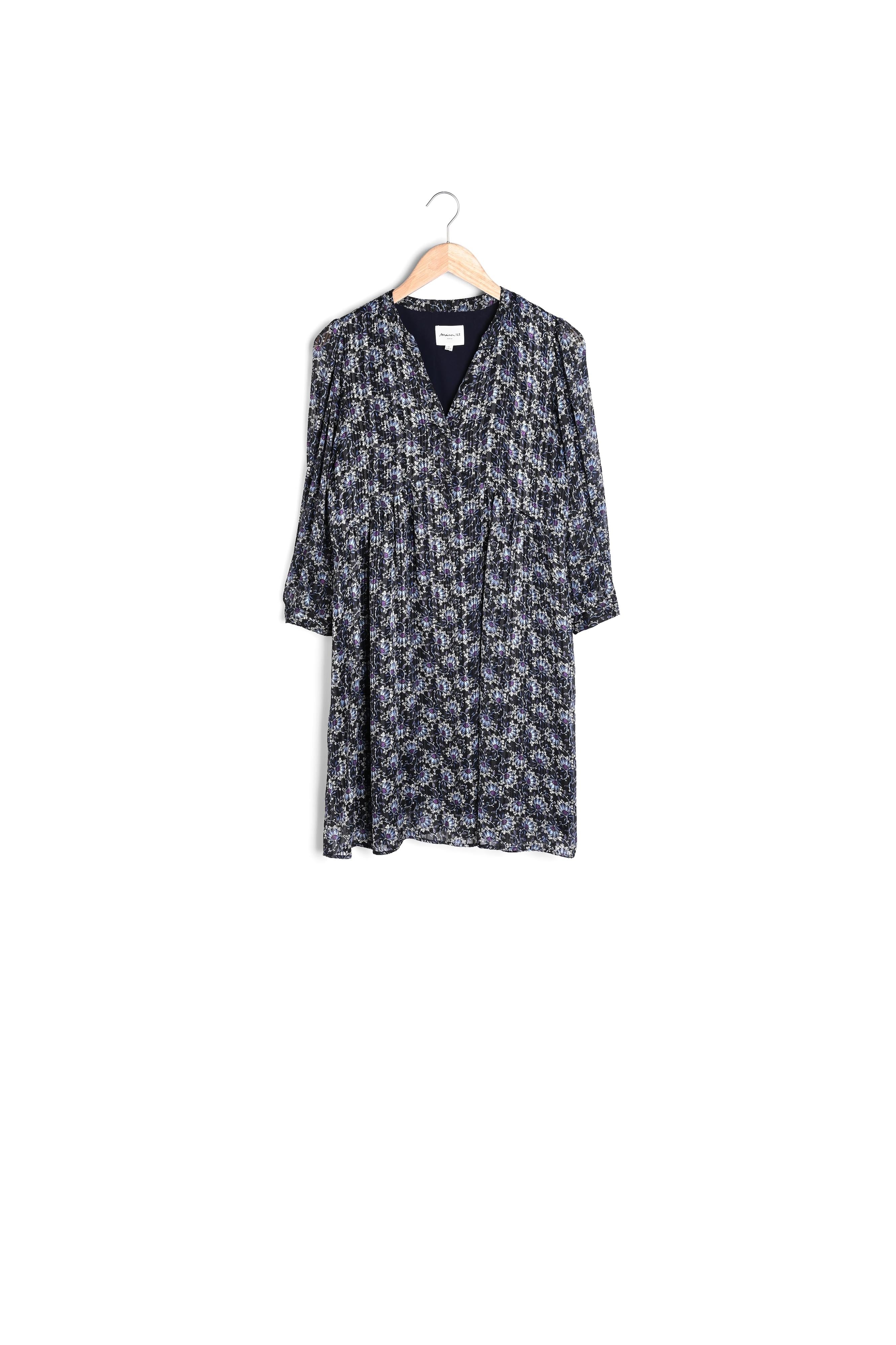 Robe courte imprimée Calypso Faume - seconde main