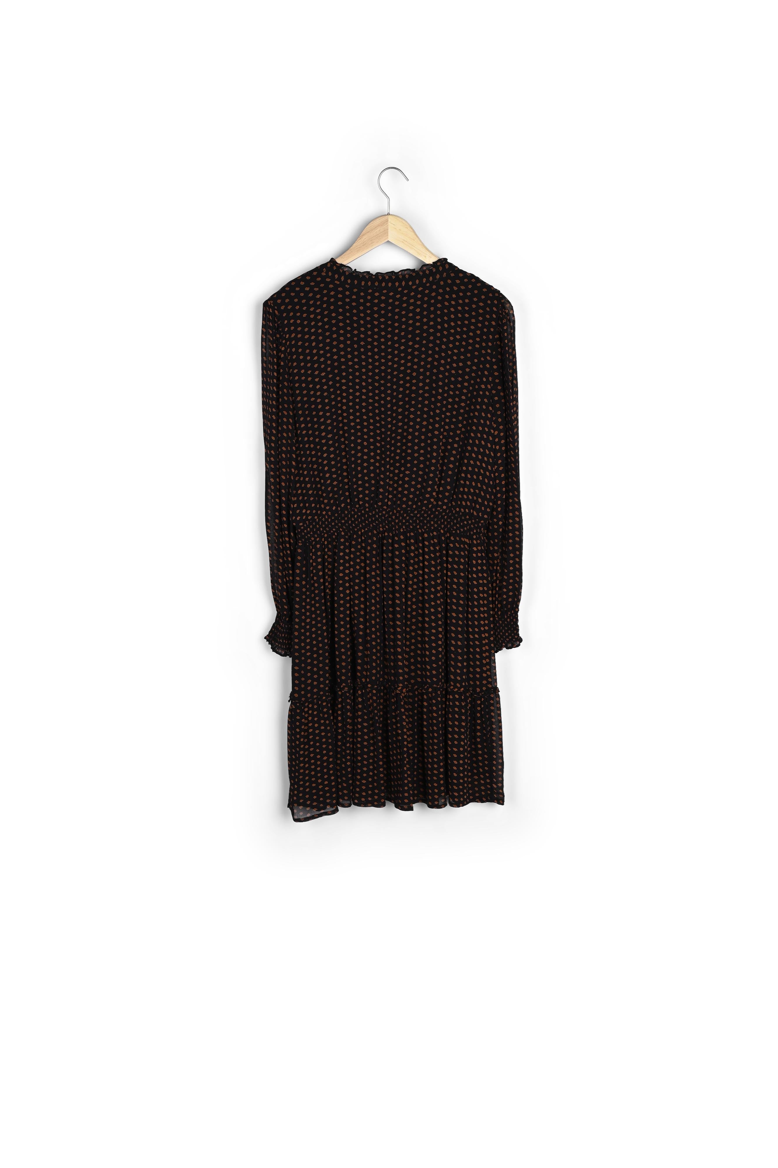 Robe courte imprimée marine Homega Faume - seconde main