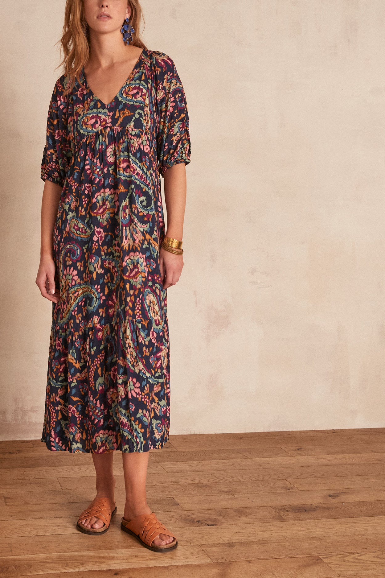 Robe Camelia Faume - seconde main