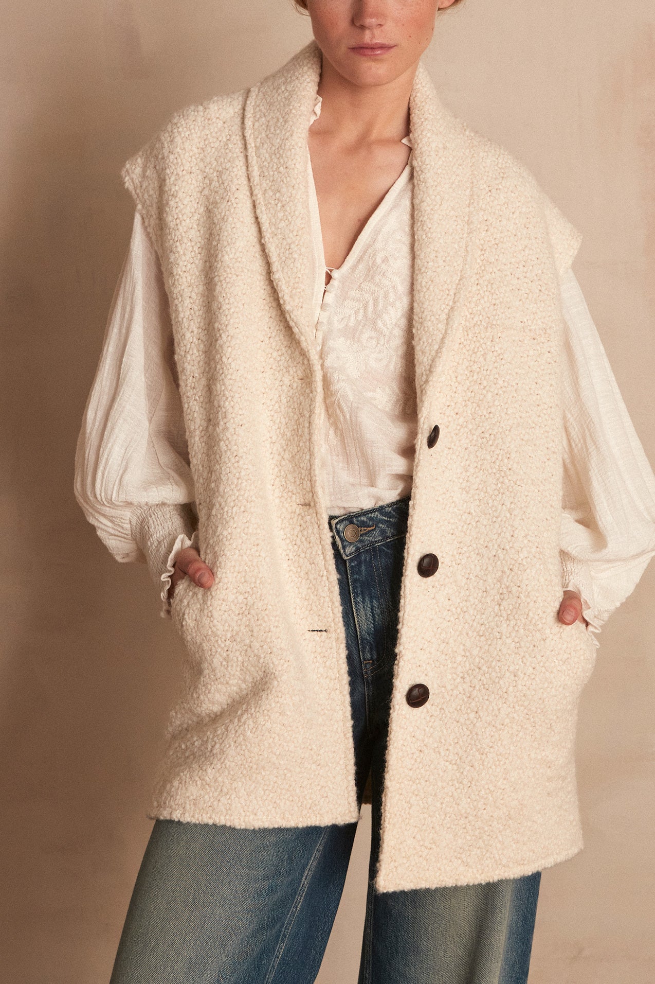 Veste sans manches FLOCON Faume - seconde main