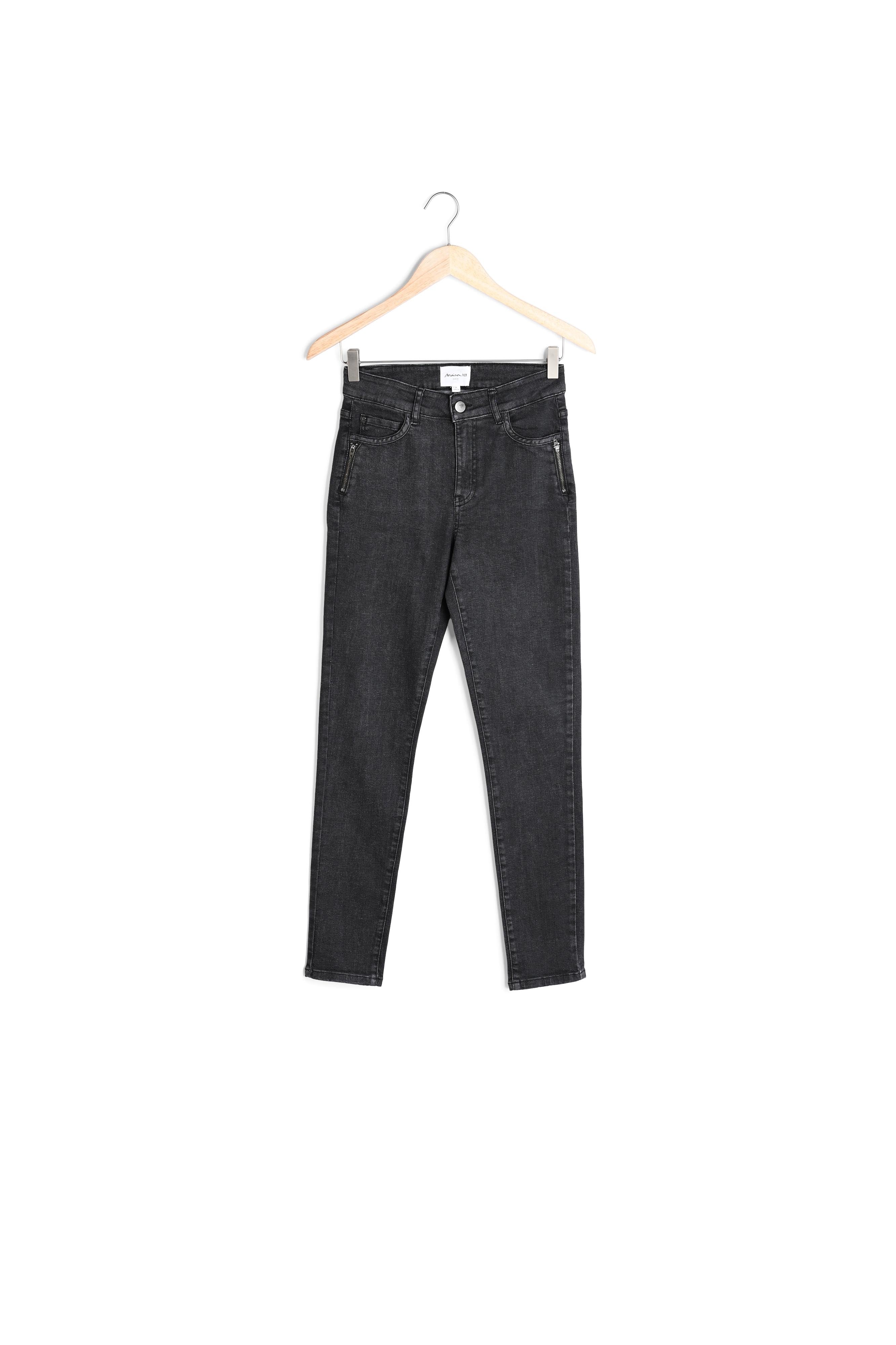 L'iconique slim jean zippé César Faume - seconde main