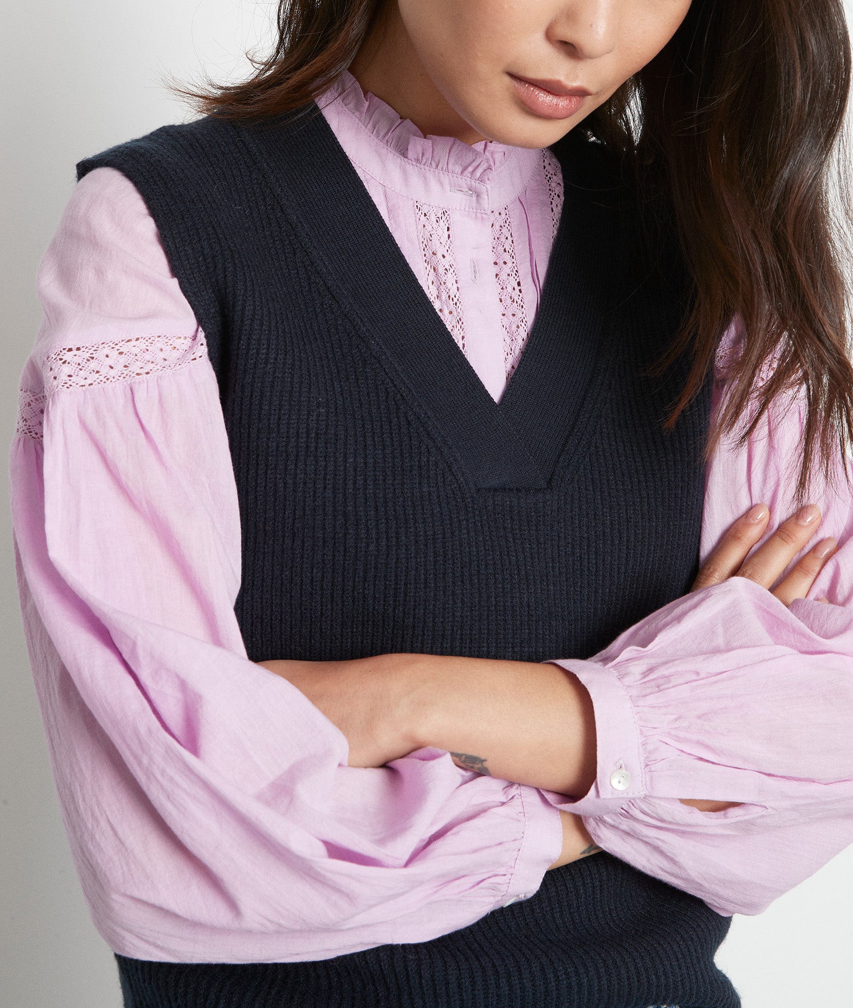 Pull sans manches Pacome Faume - seconde main