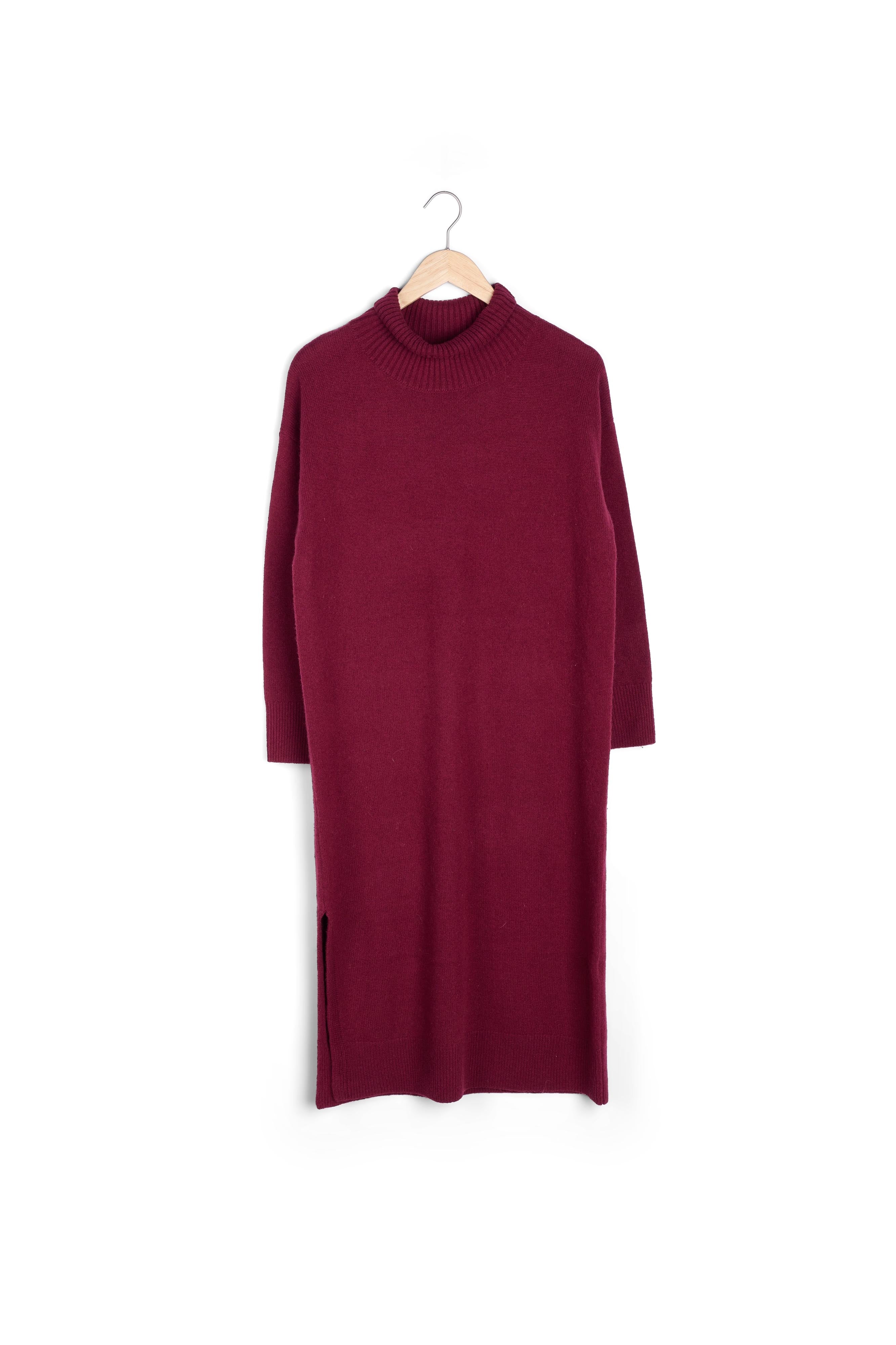 Robe en laine et yack Cathia Faume - seconde main