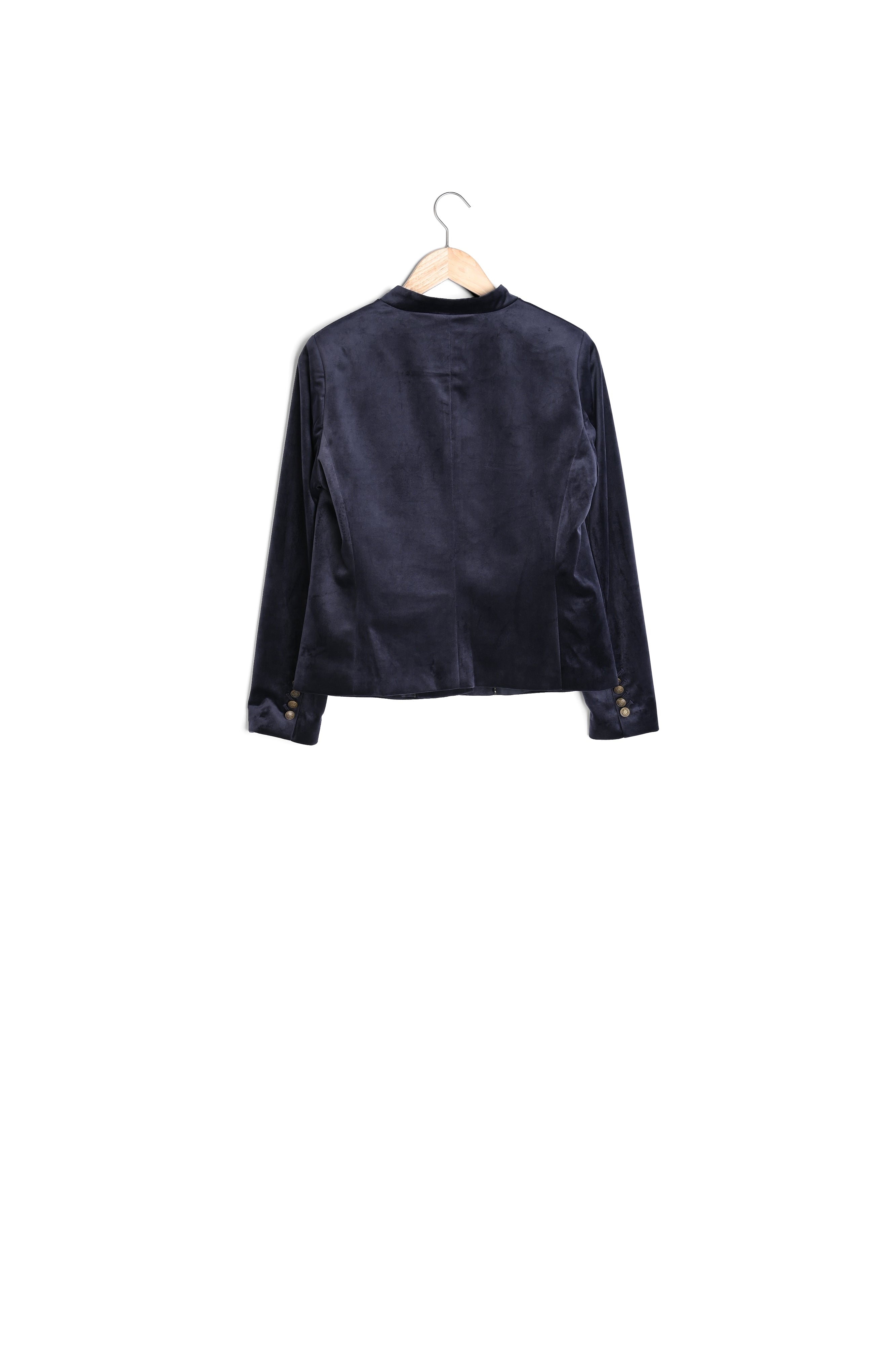 Veste en velours bleu Tang Faume - seconde main