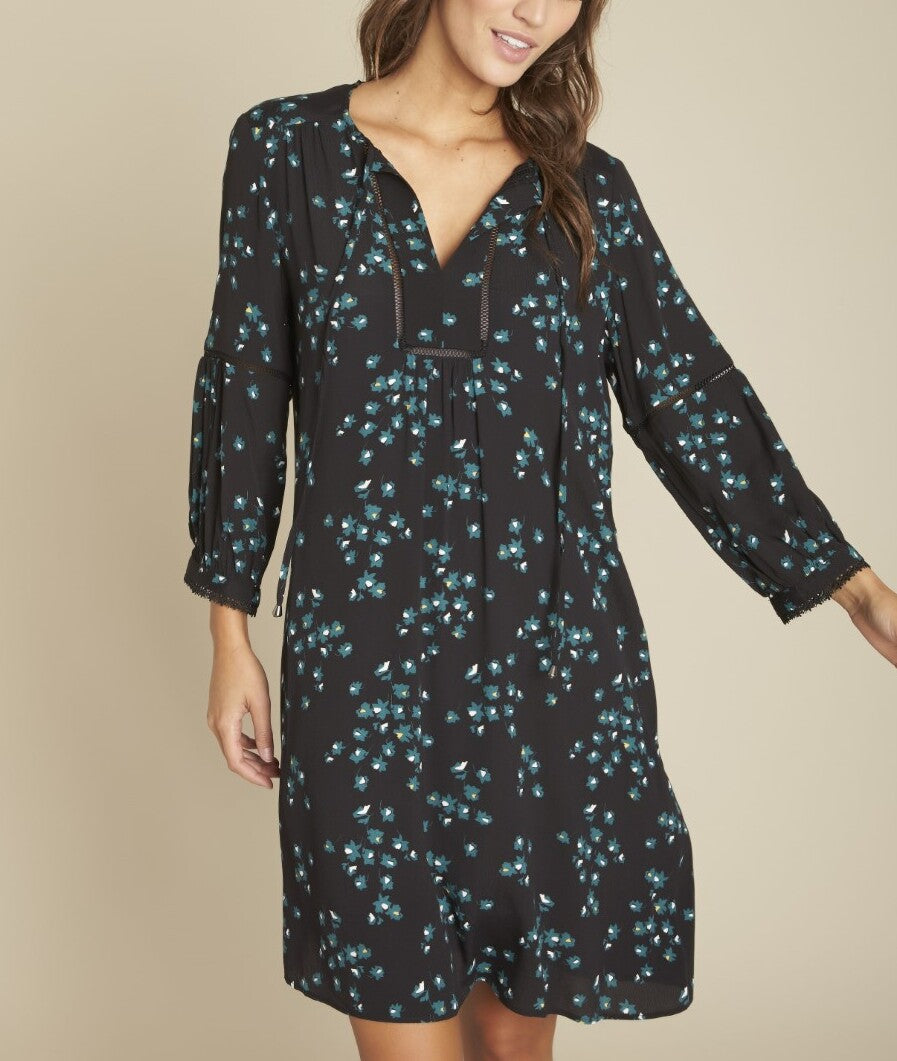 Robe imprimée Ilava Faume - seconde main