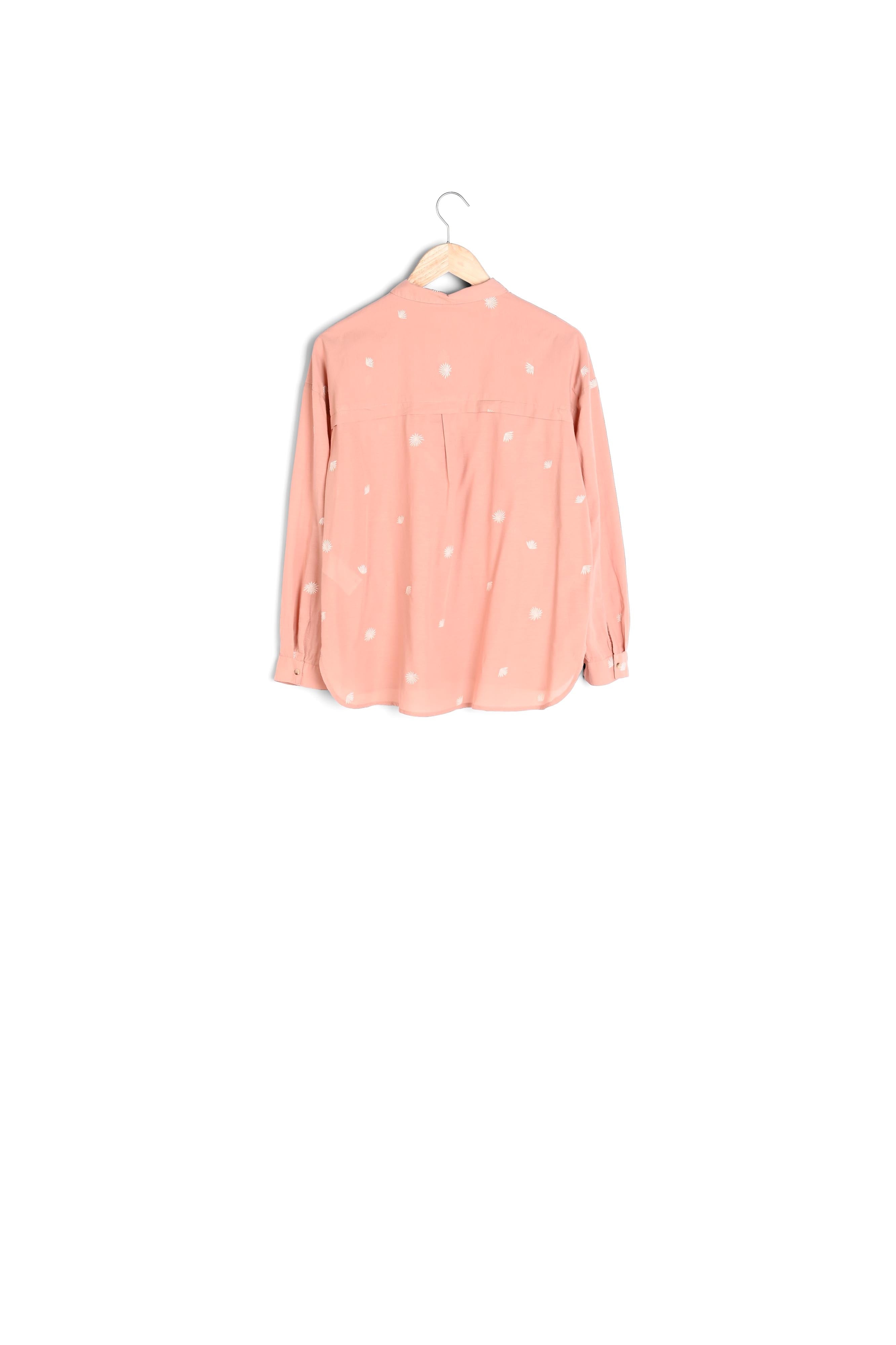 Chemise en coton brodé make up Lolita Faume - seconde main