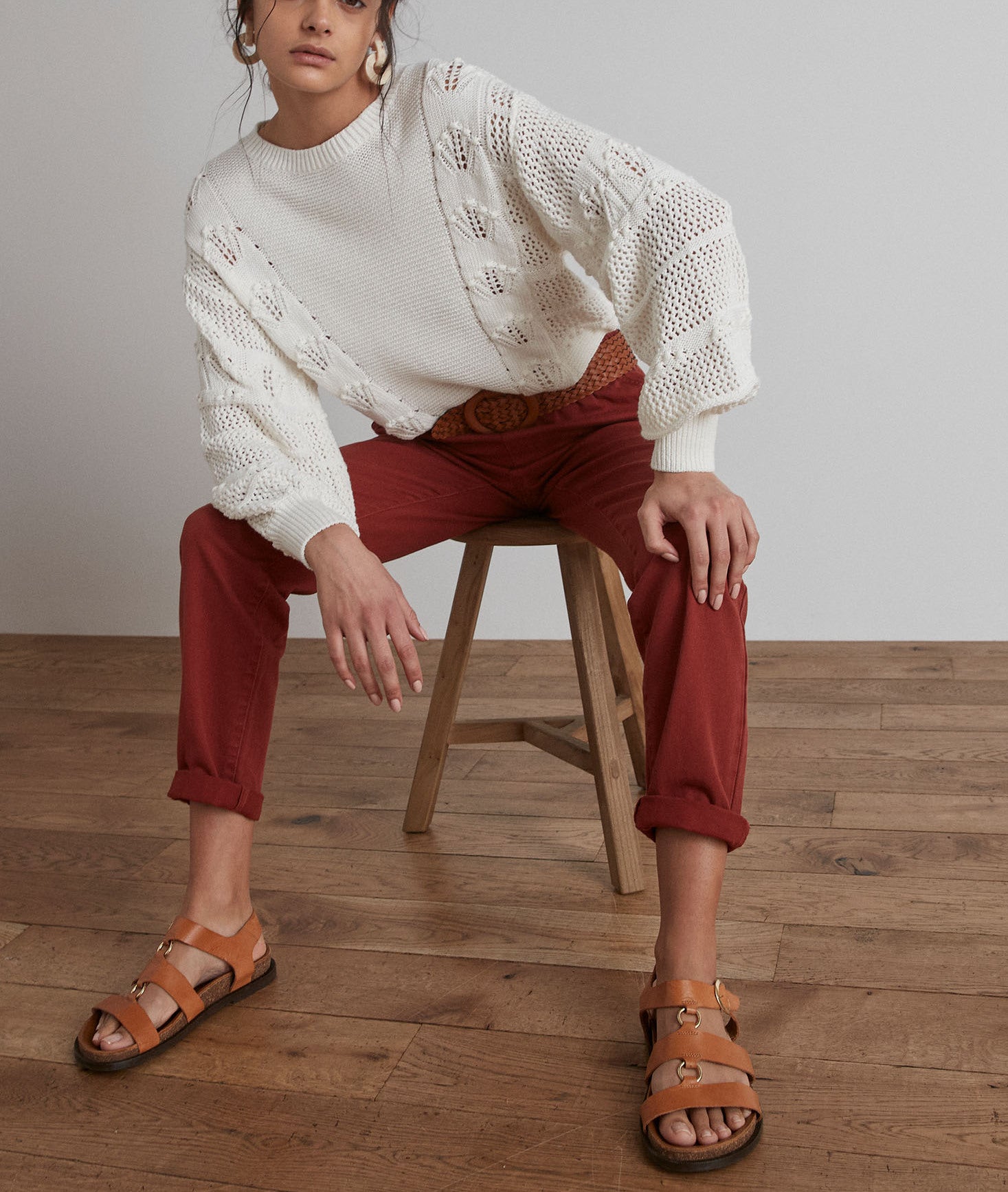 Pull Macaron Faume - seconde main