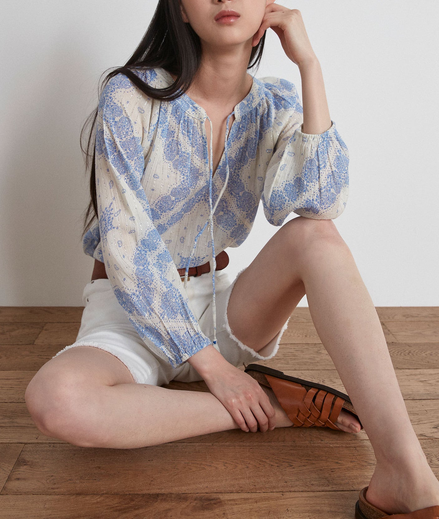 Blouse Toscane Faume - seconde main