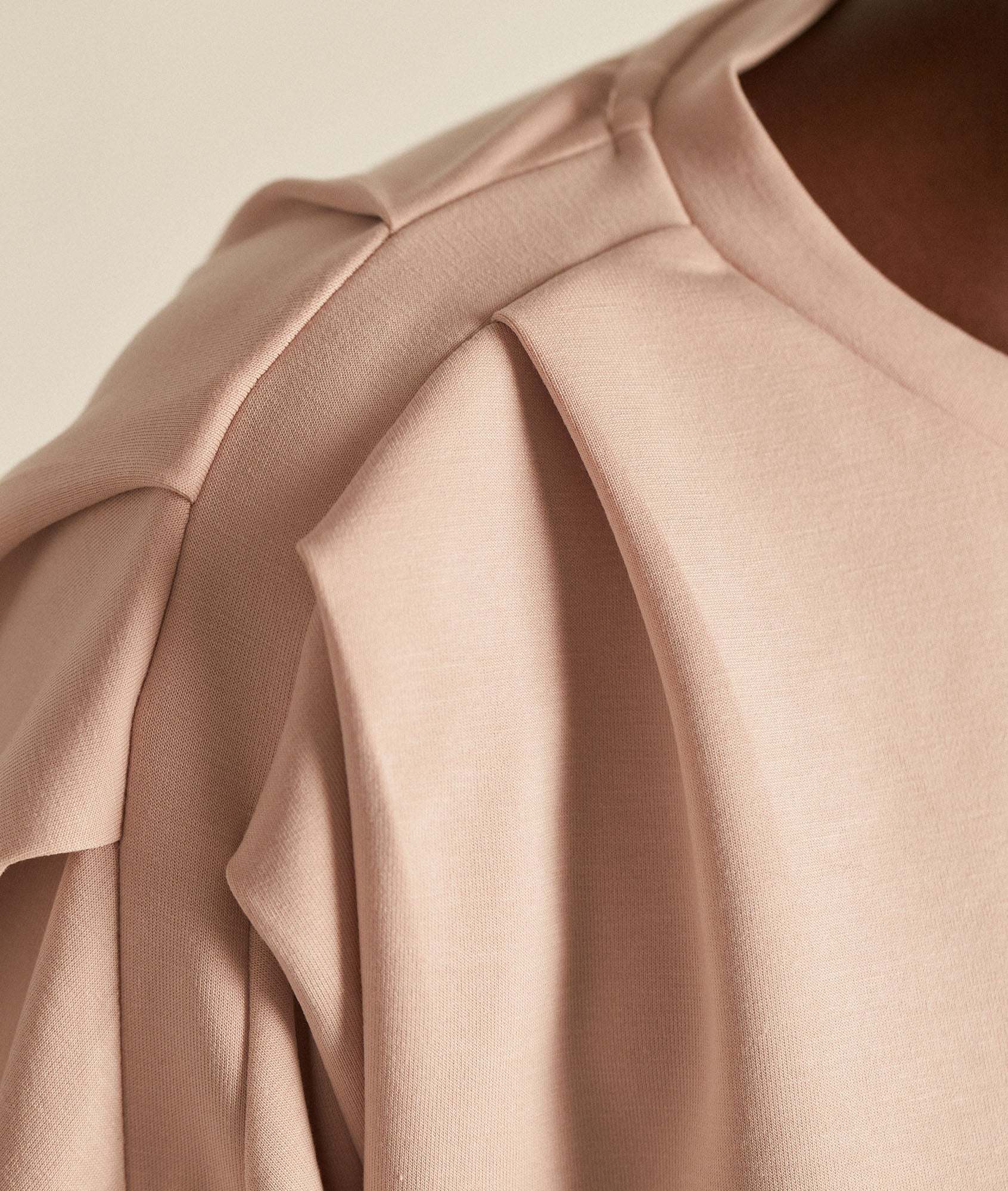 Sweat-shirt léger à épaulettes poudre Fire Faume - seconde main