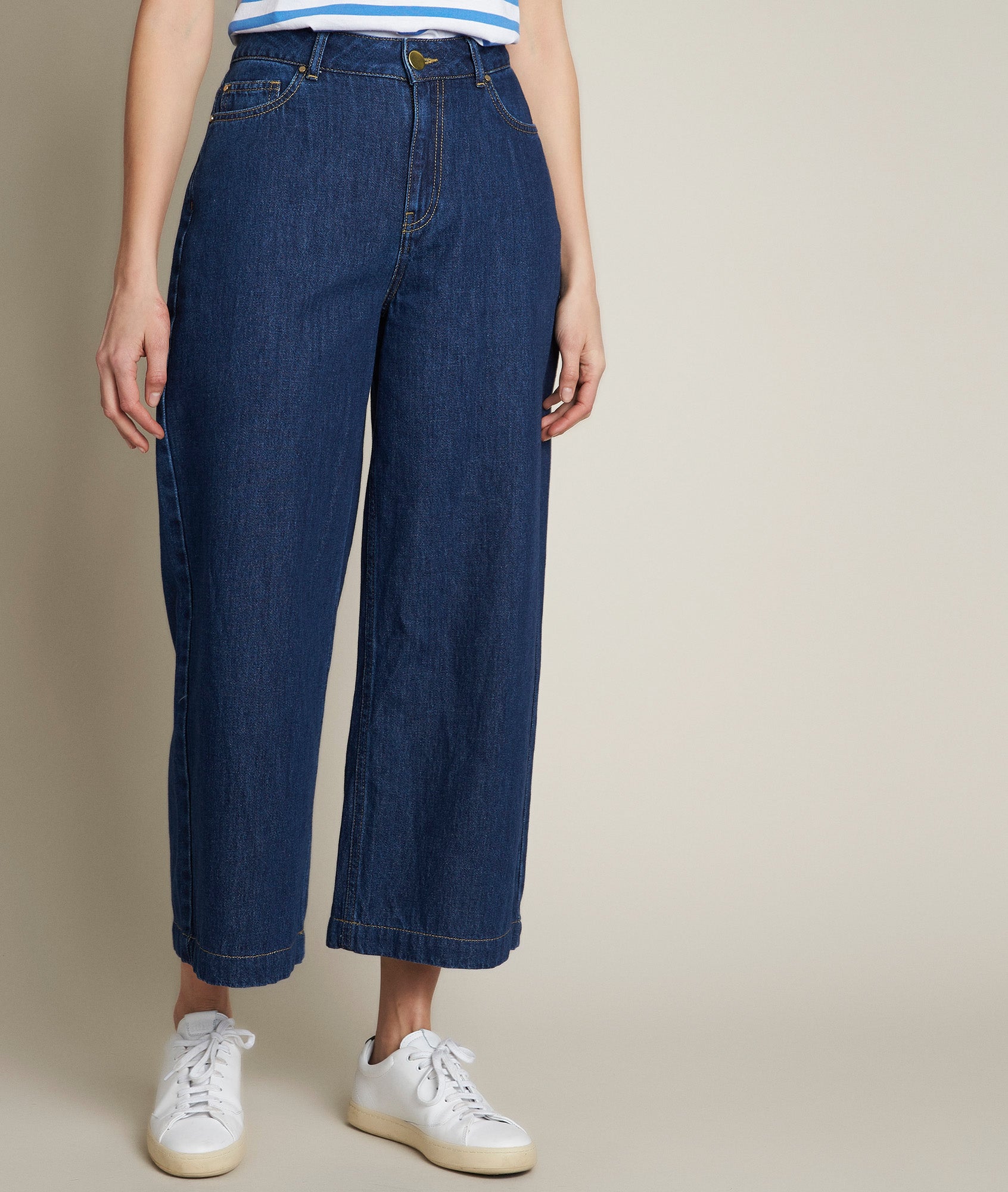 Jupe culotte en denim Anais Faume - seconde main