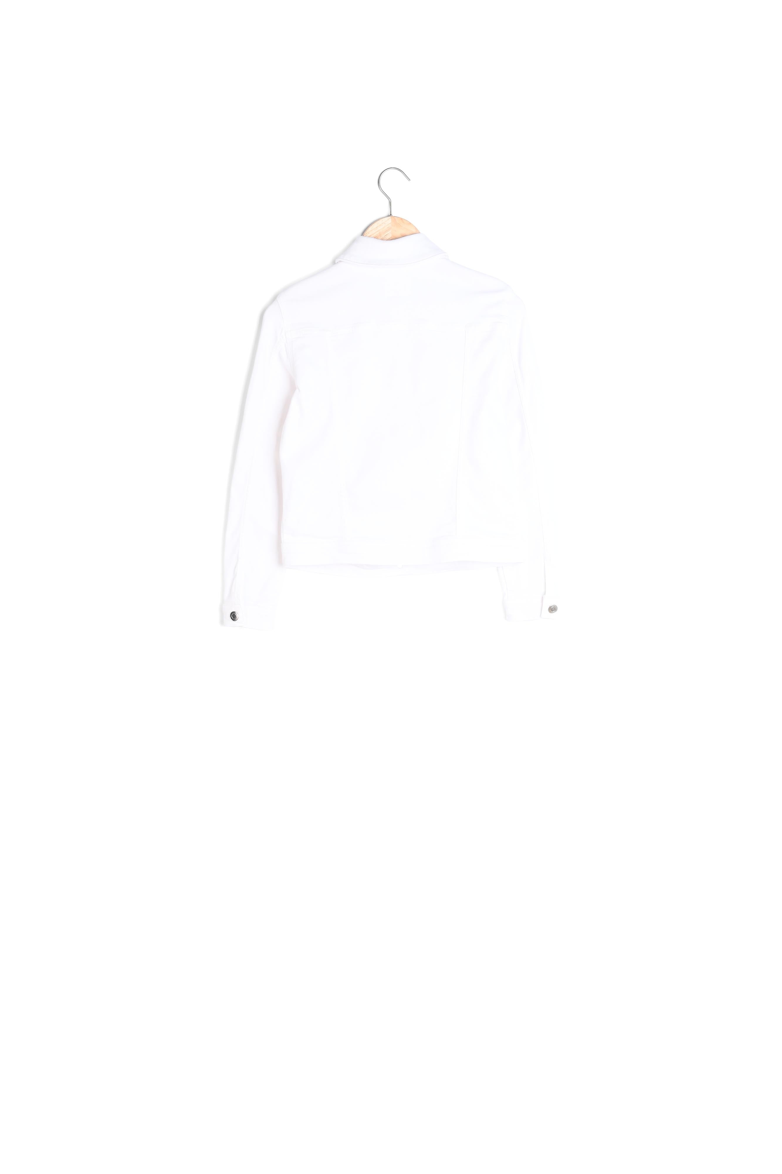 Veste en coton bio blanc Fame Faume - seconde main