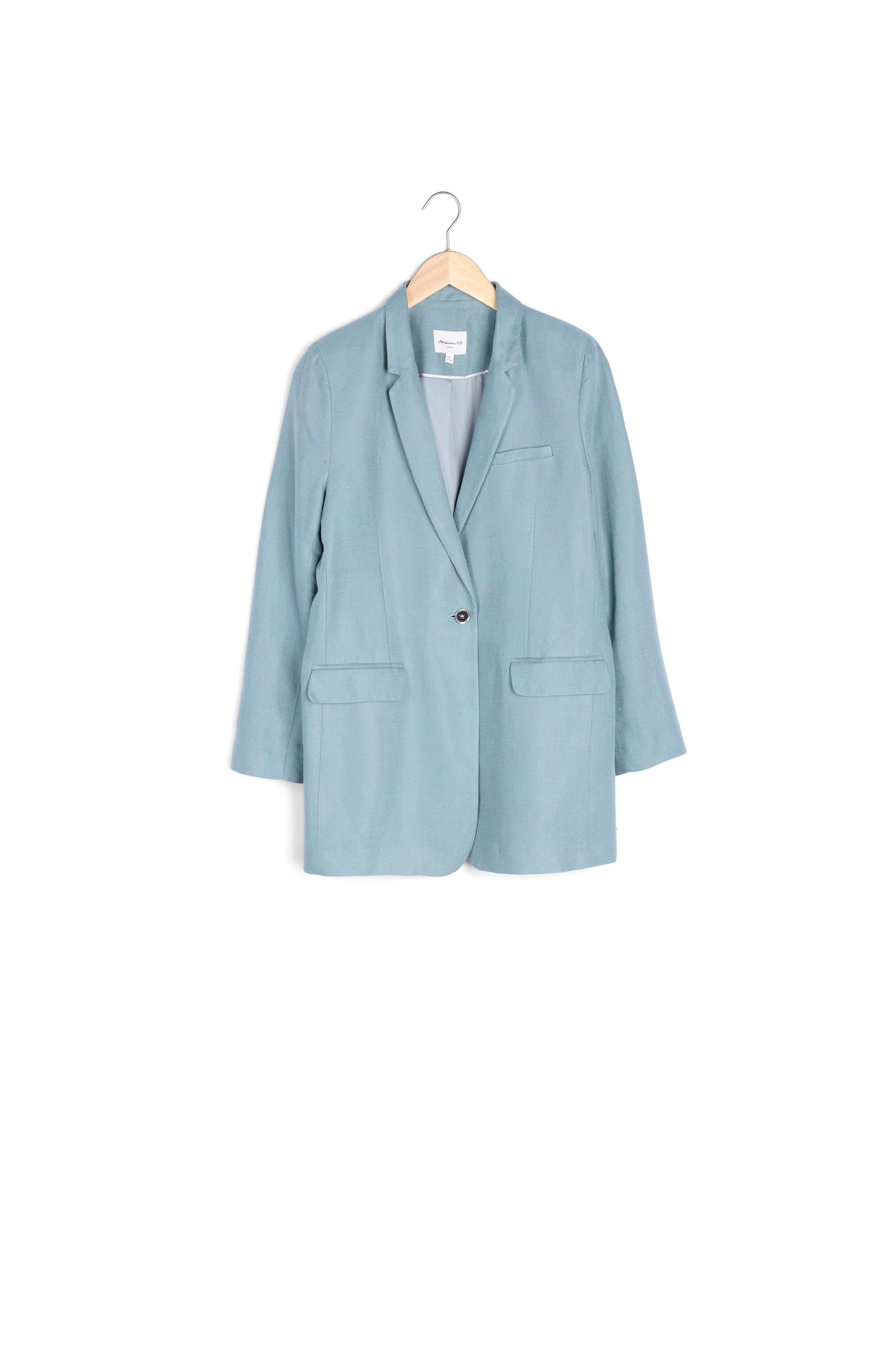 Veste longue en lin et coton Tamara Faume - seconde main