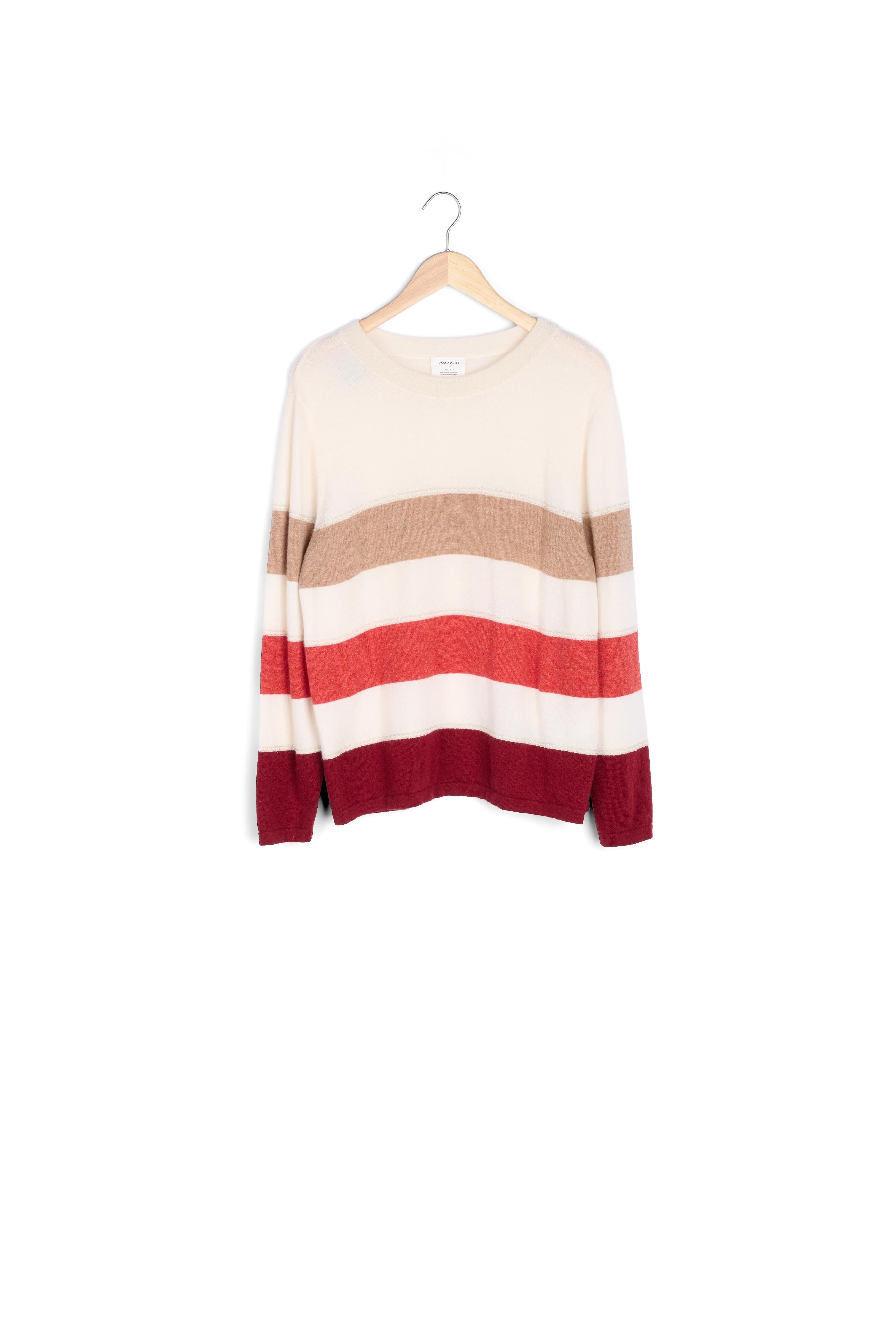 Pull rayé goyave  Ray Faume - seconde main