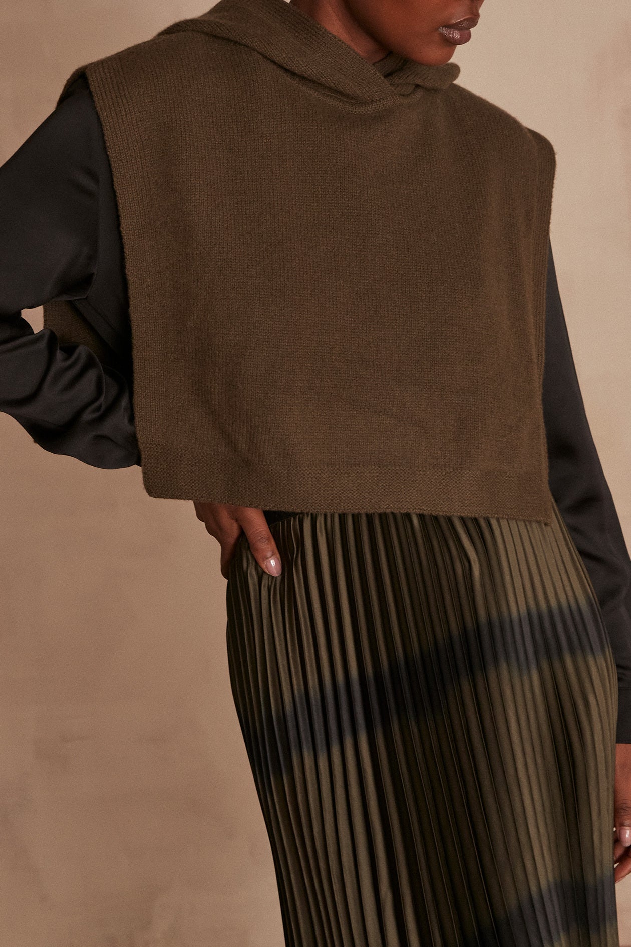 Plastron à capuche HANNY Faume - seconde main