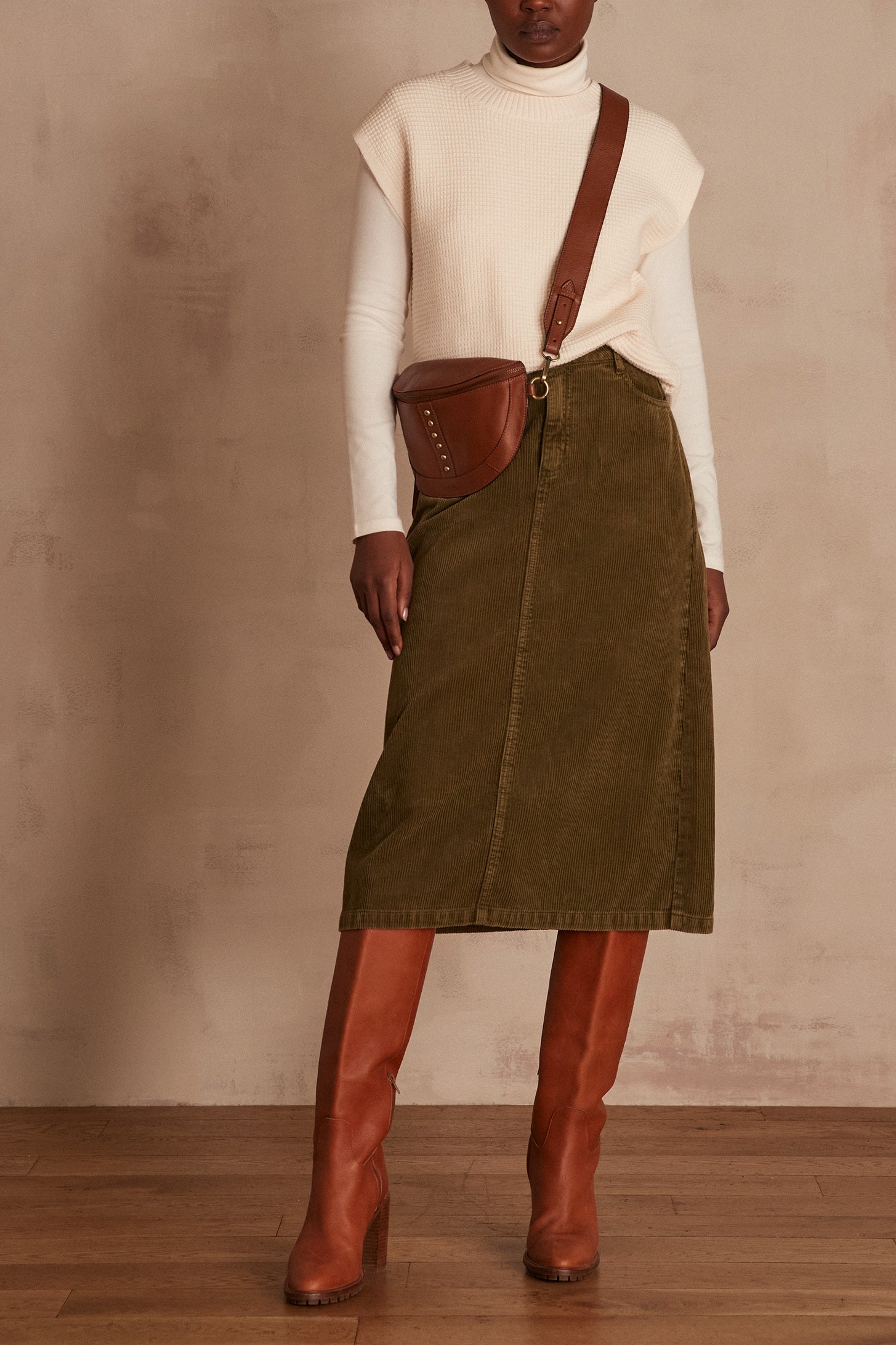 Pull sans manches Lilas Faume - seconde main