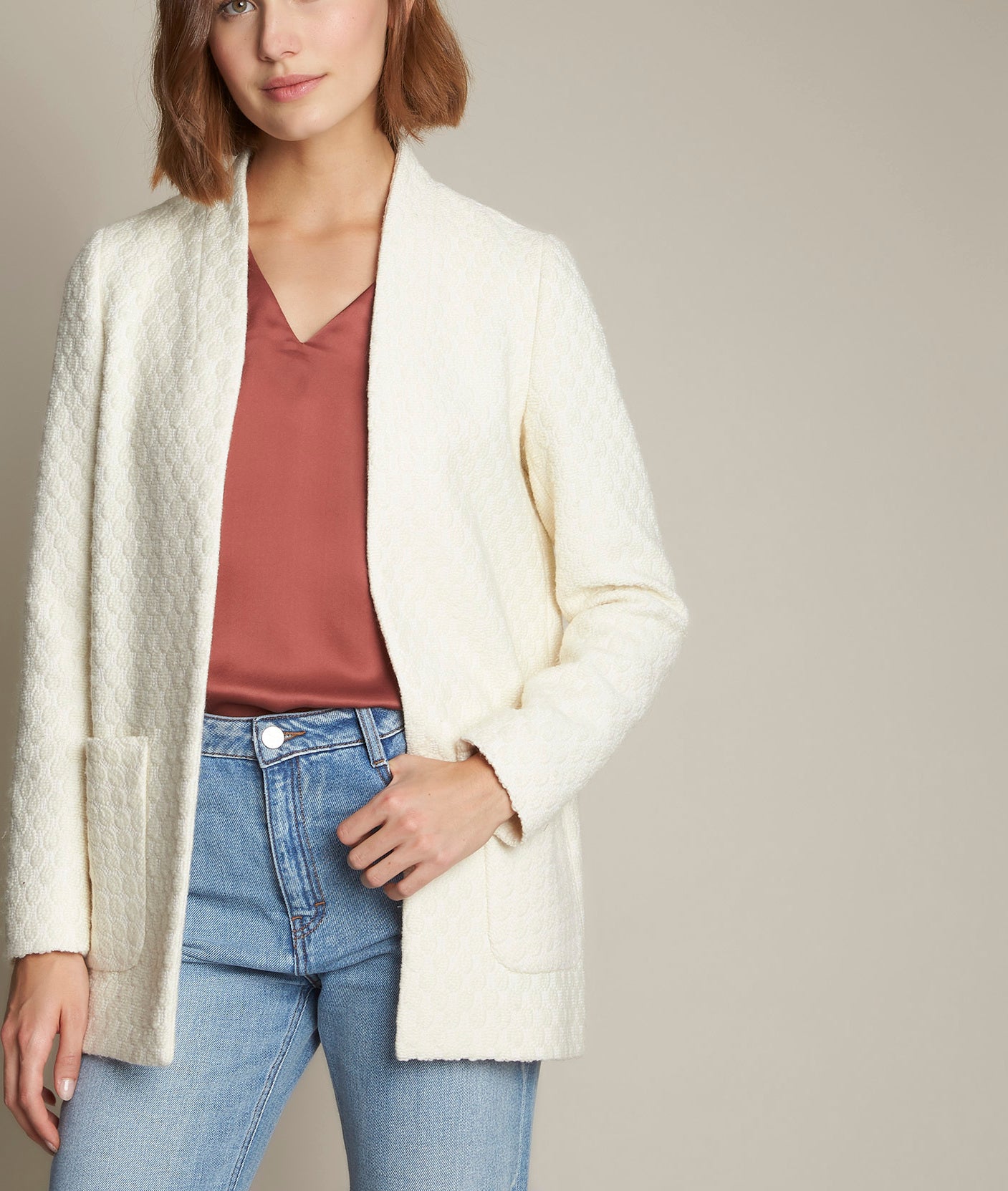 Veste longue Dame Faume - seconde main