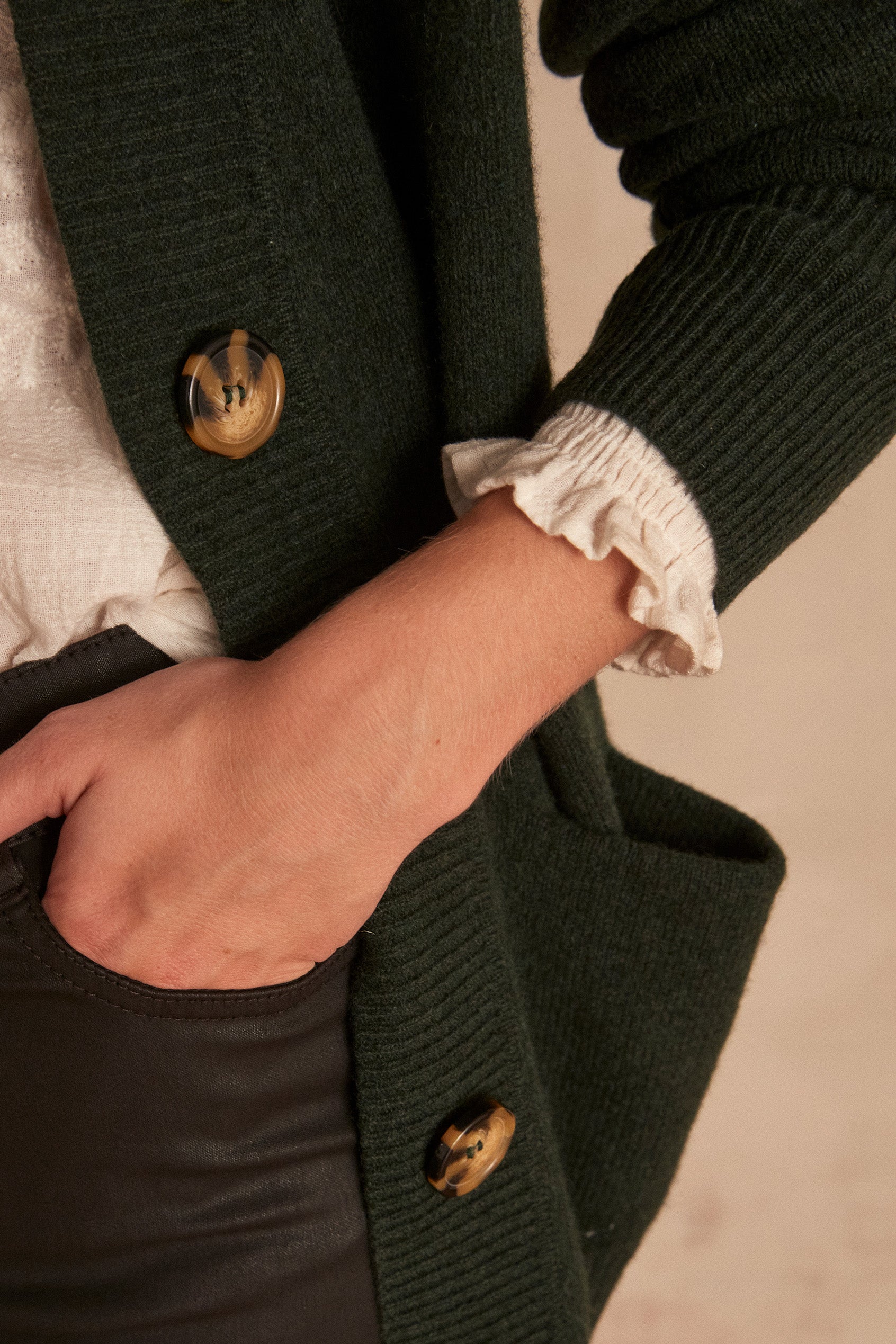 Cardigan en laine APOLO Faume - seconde main