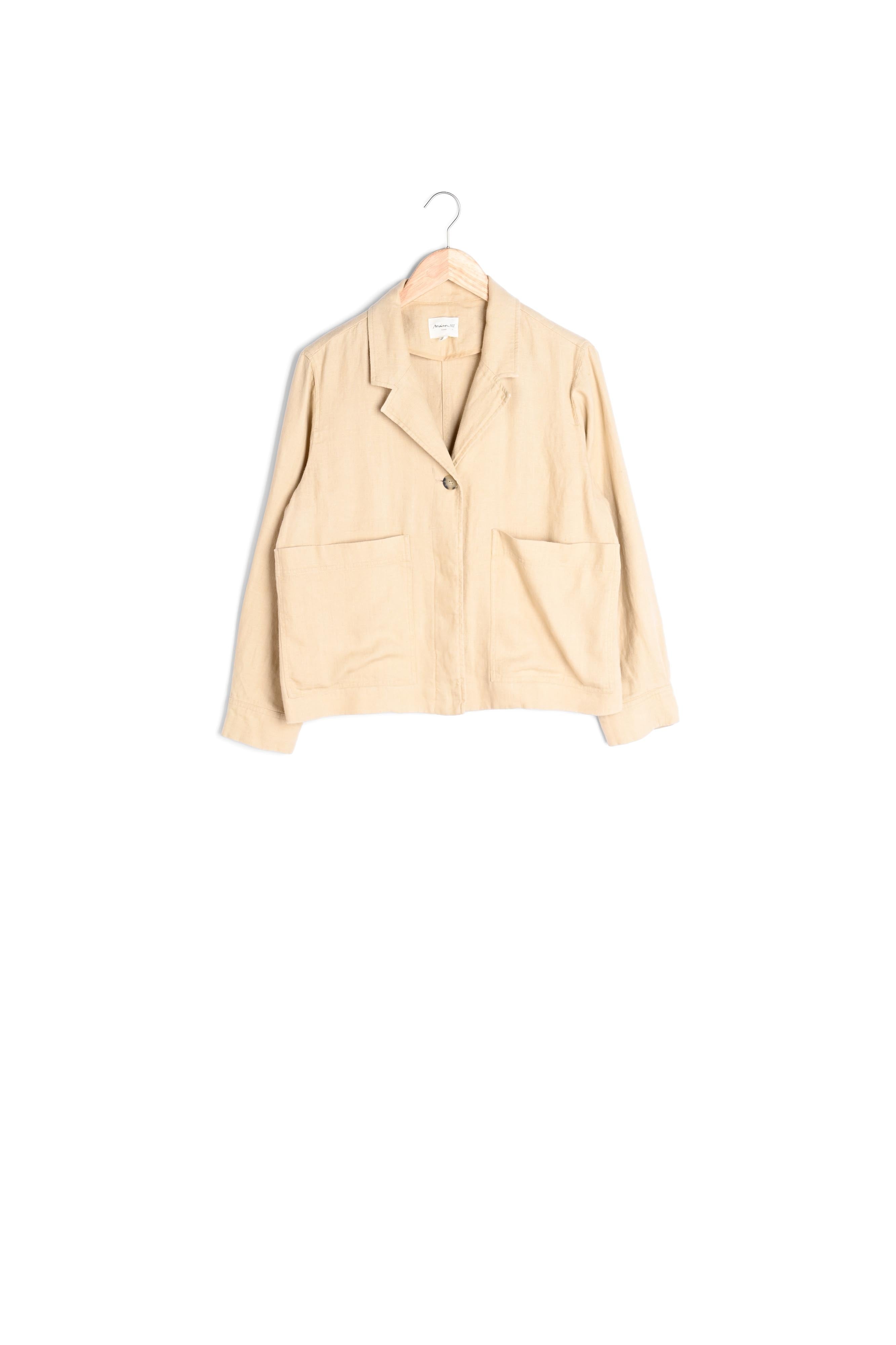 Veste en lin Lina Faume - seconde main