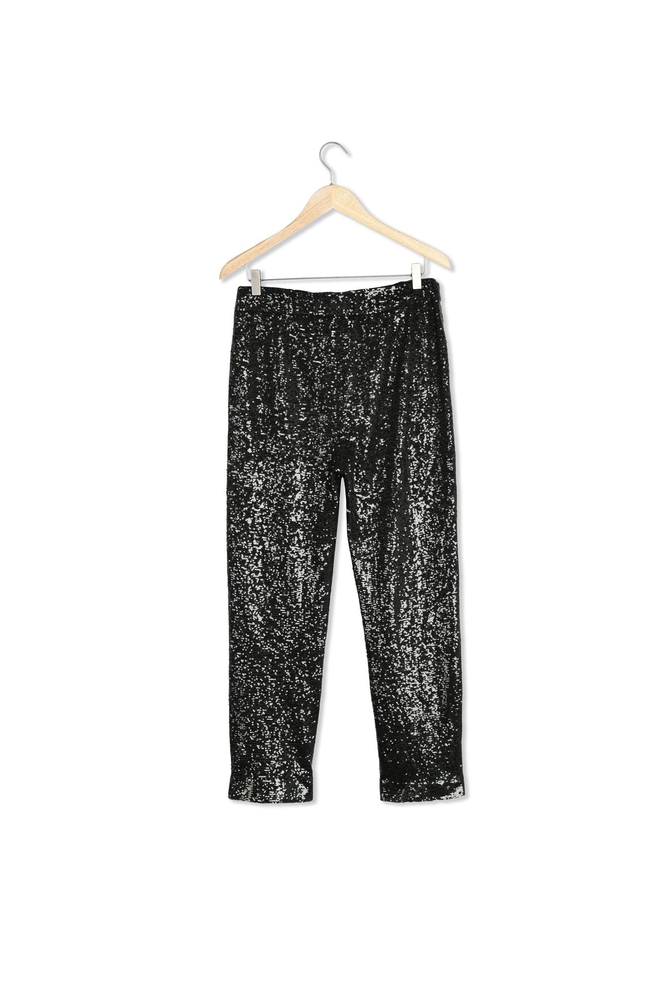 Pantalon chino à paillettes Verona Faume - seconde main