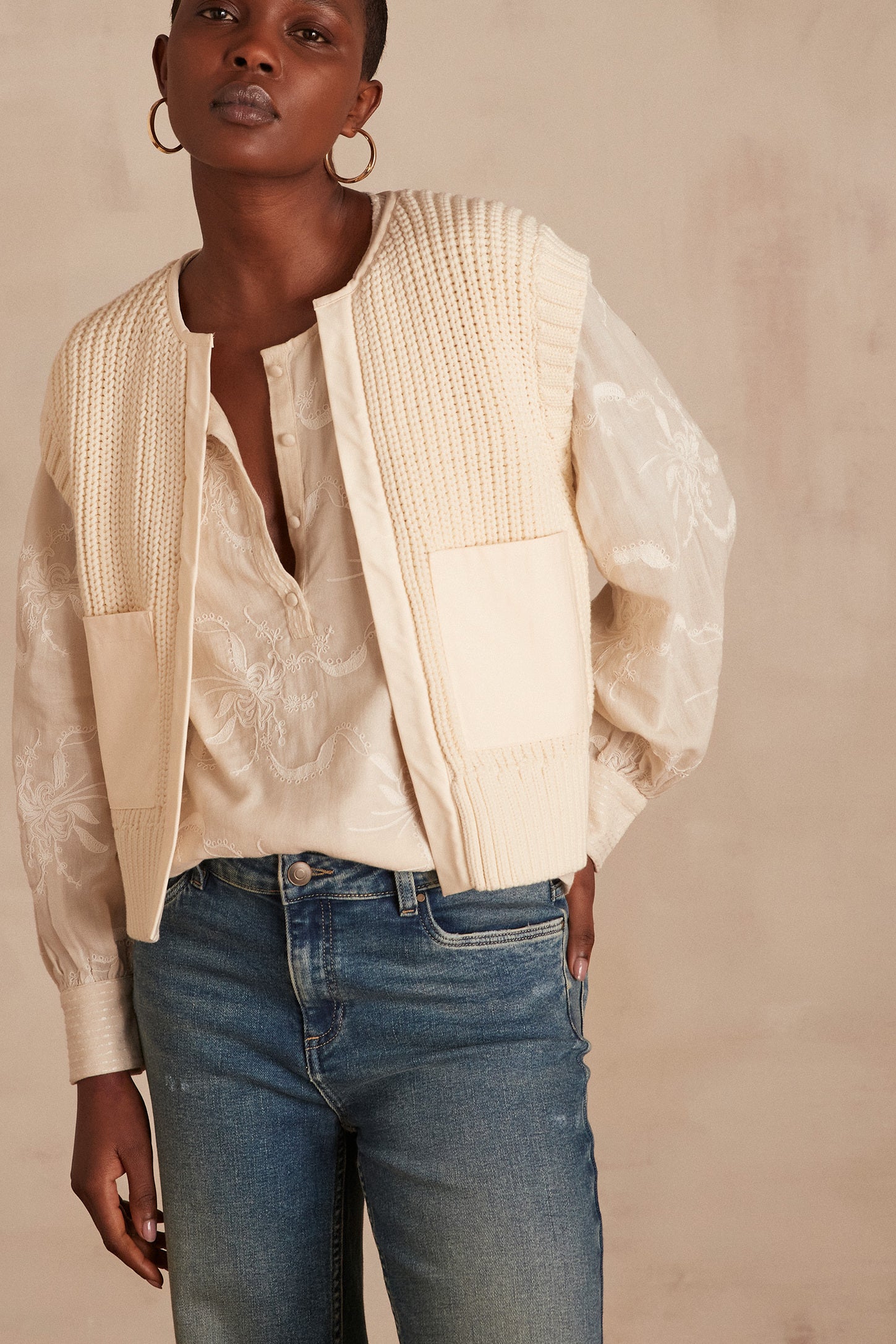 Gilet sans manches Laurena Faume - seconde main