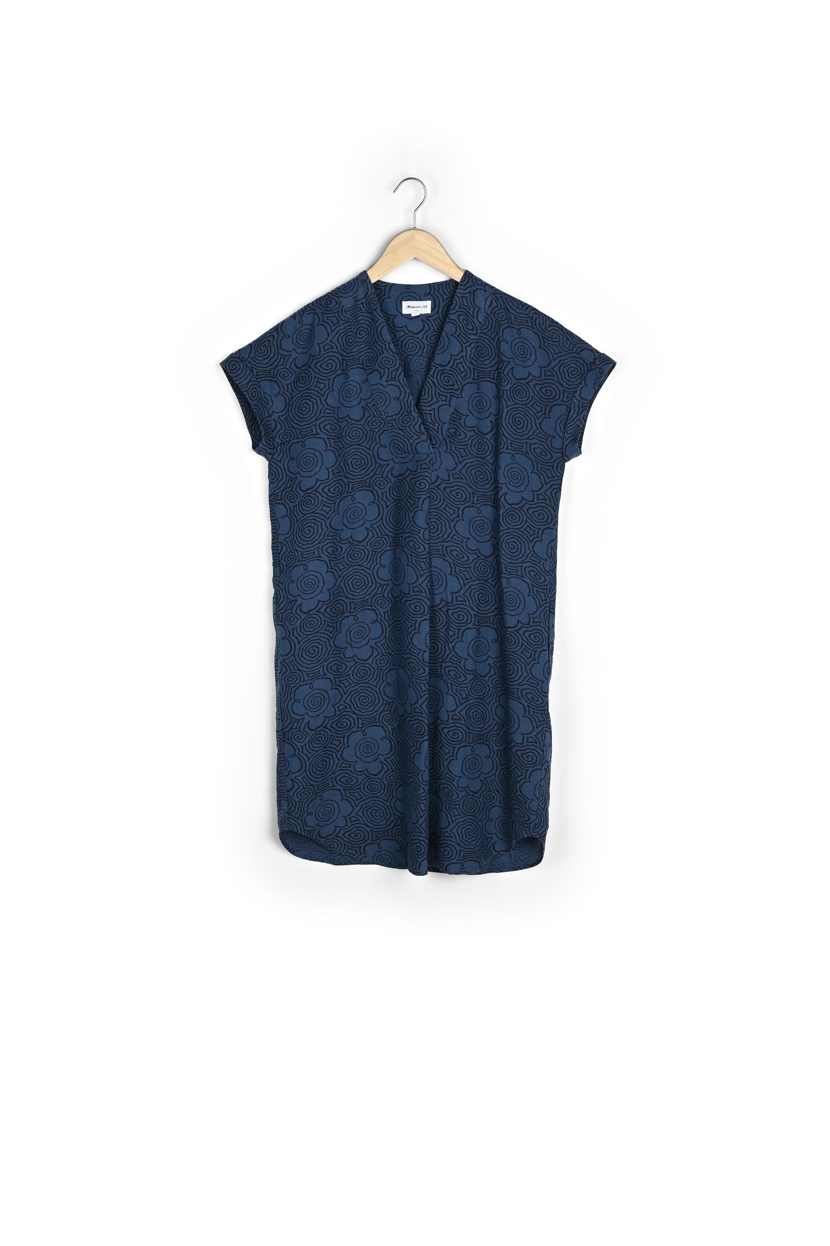 Robe en lin imprimée Christina Faume - seconde main