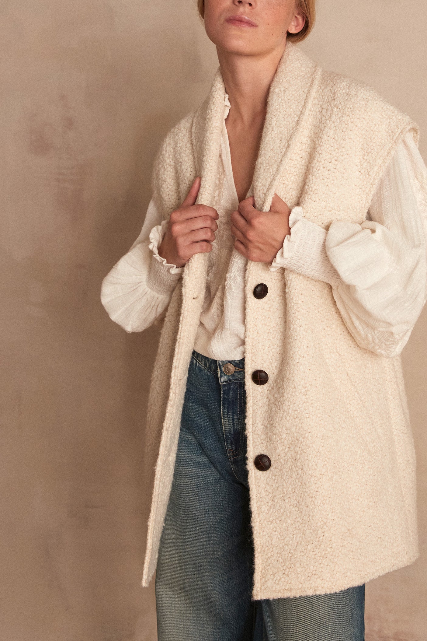 Veste sans manches FLOCON Faume - seconde main