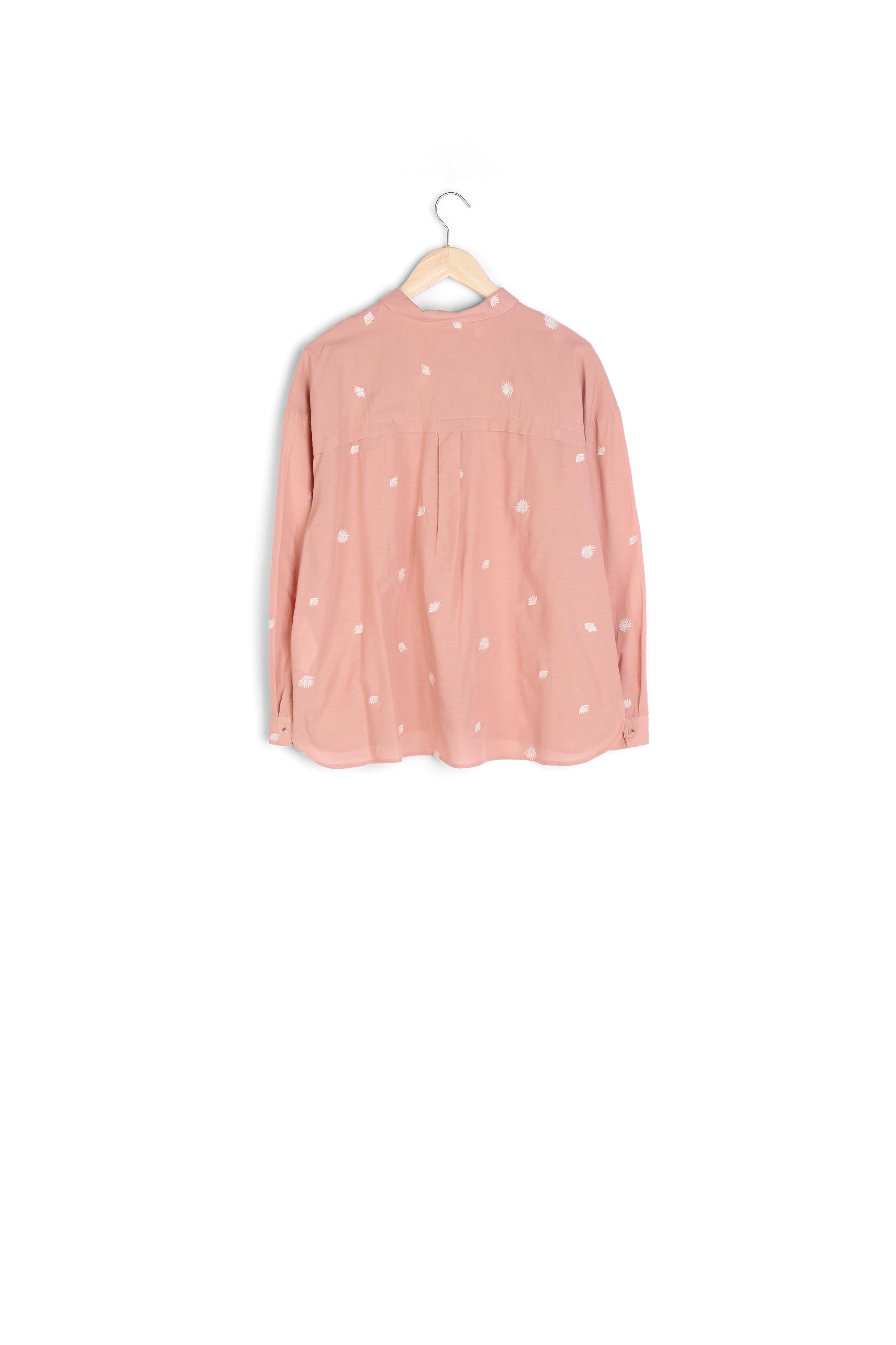 Chemise en coton brodé make up Lolita Faume - seconde main