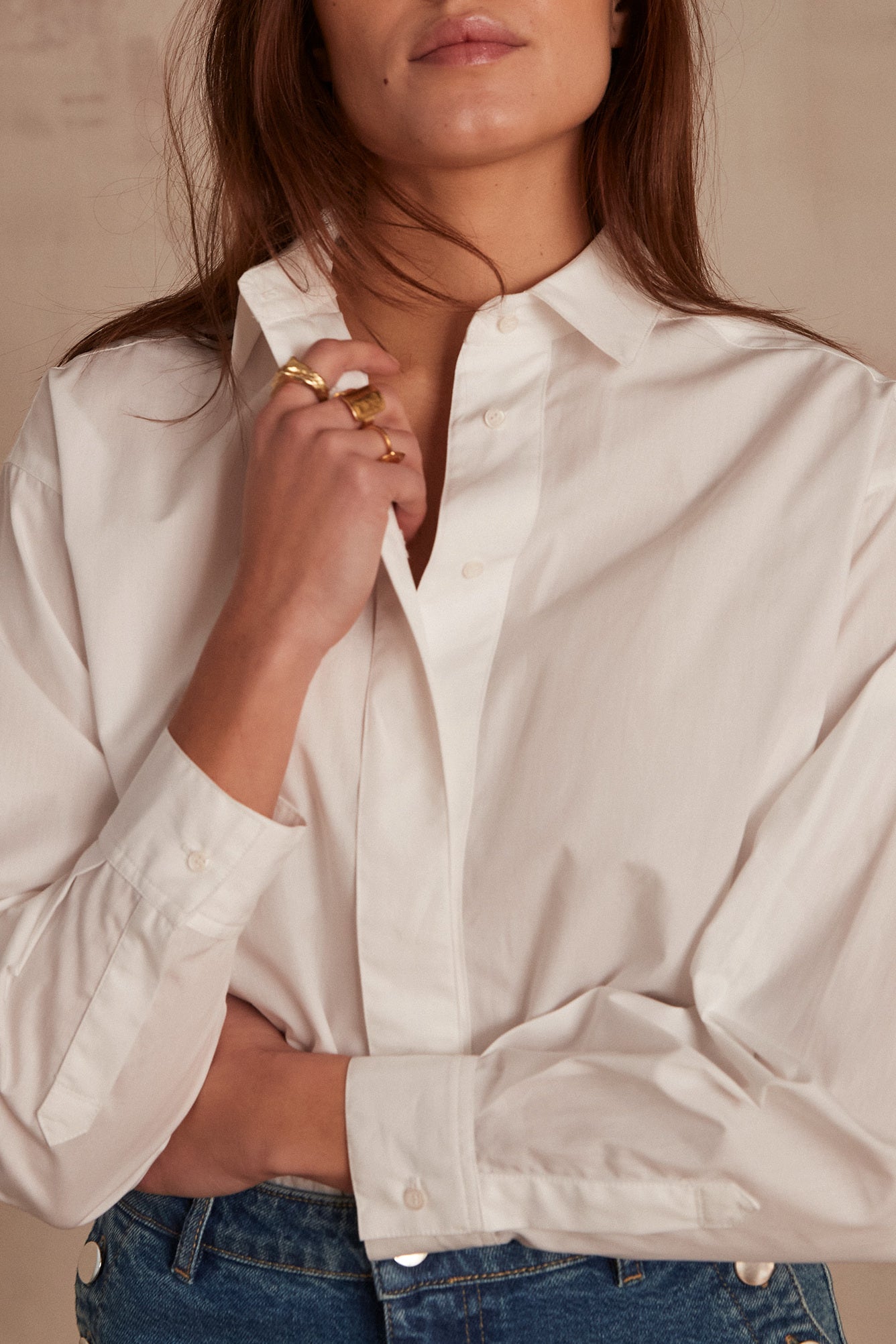 Chemise en coton CALLIOPE Faume - seconde main