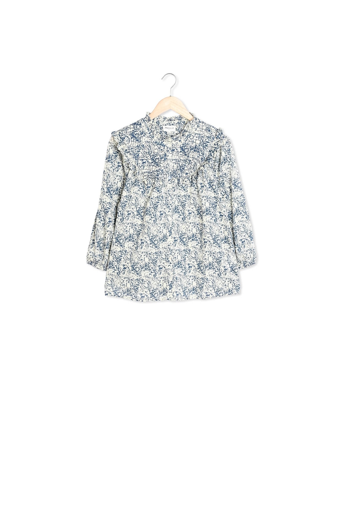 Blouse victorienne Blanche Faume - seconde main