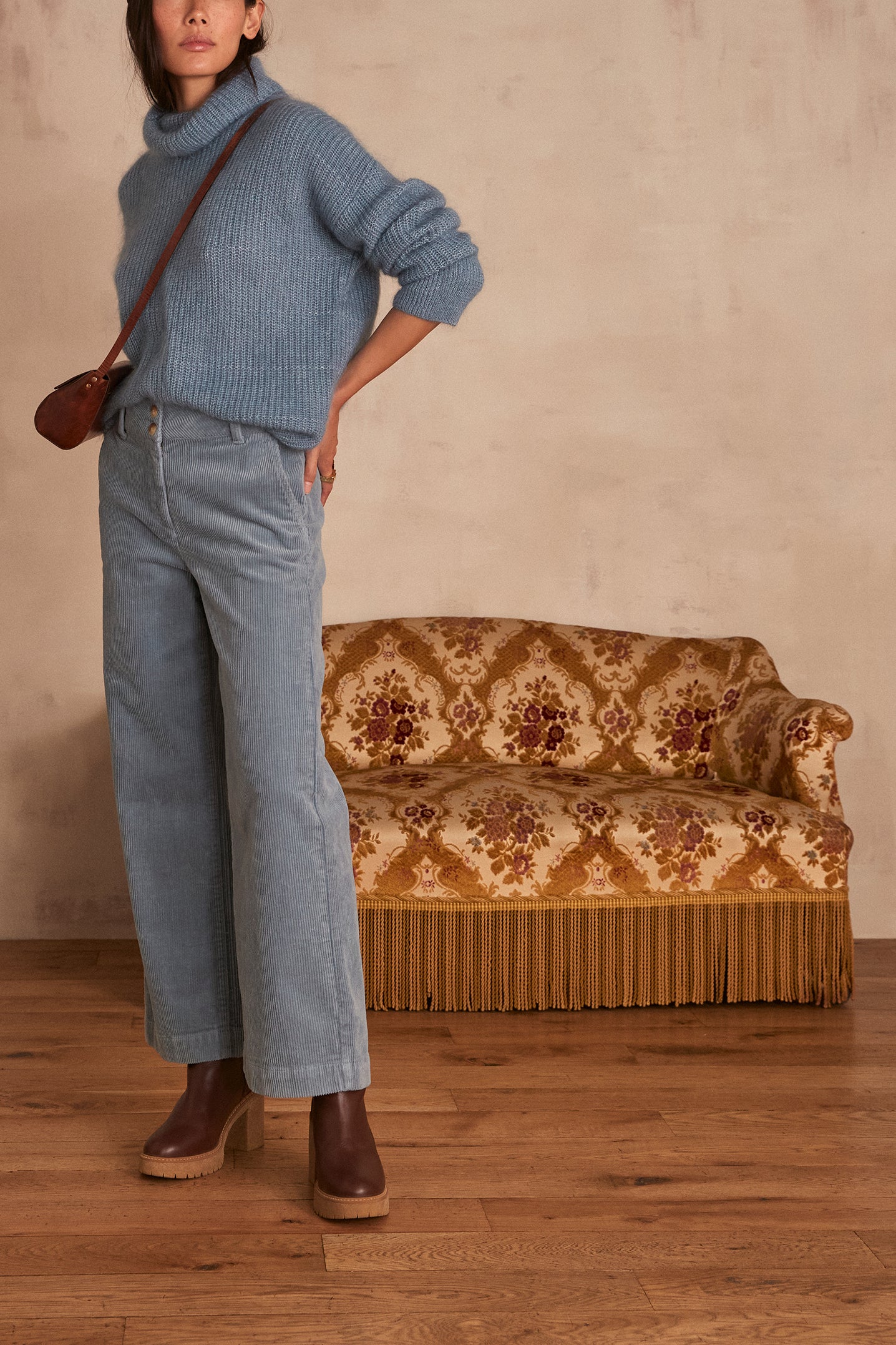 Pantalon large VERO Faume - seconde main