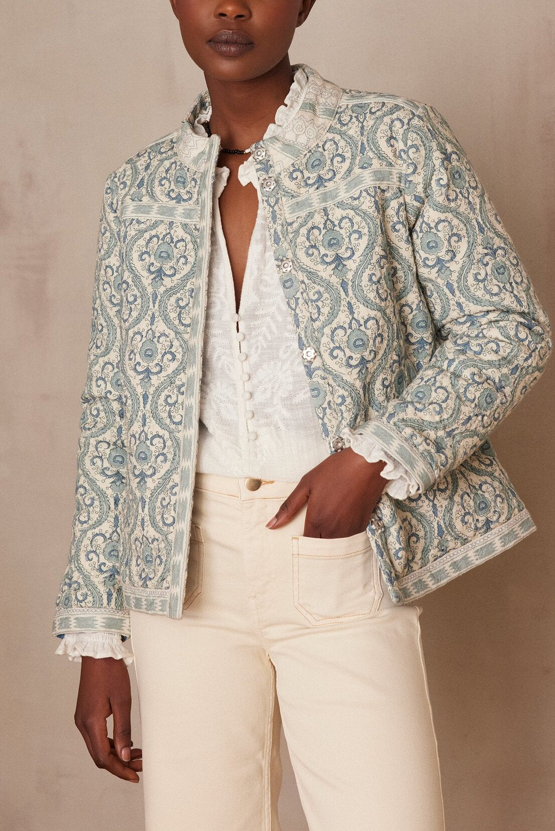 Veste matelassée CHIARA Faume - seconde main