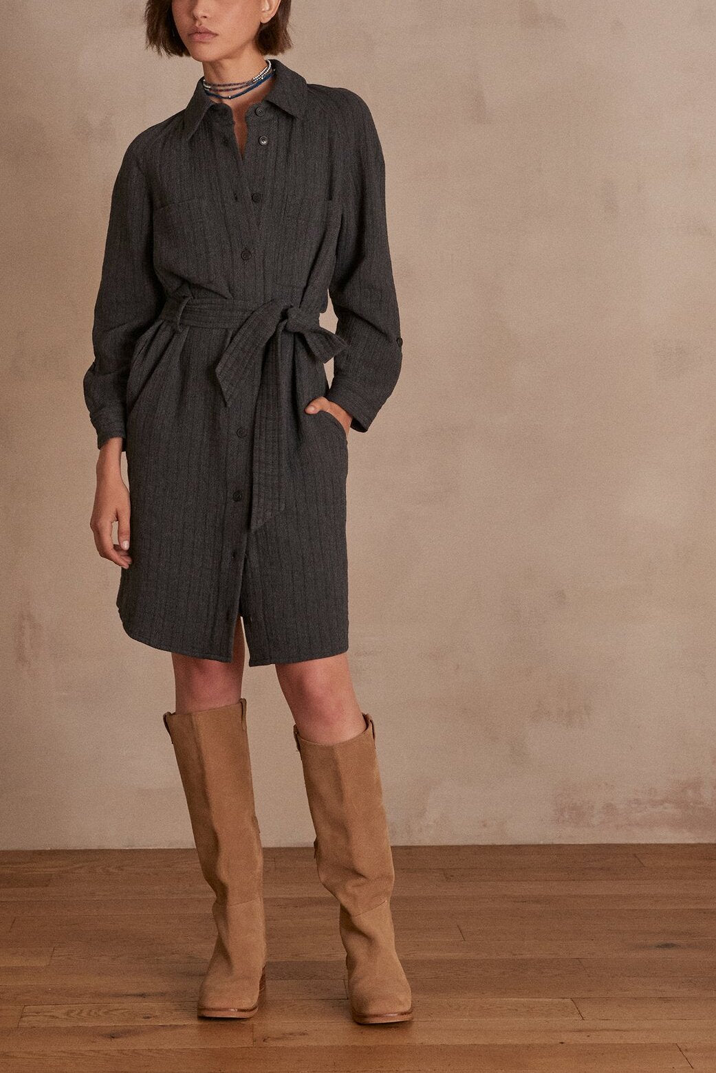 Robe-chemise MONDAY Faume - seconde main