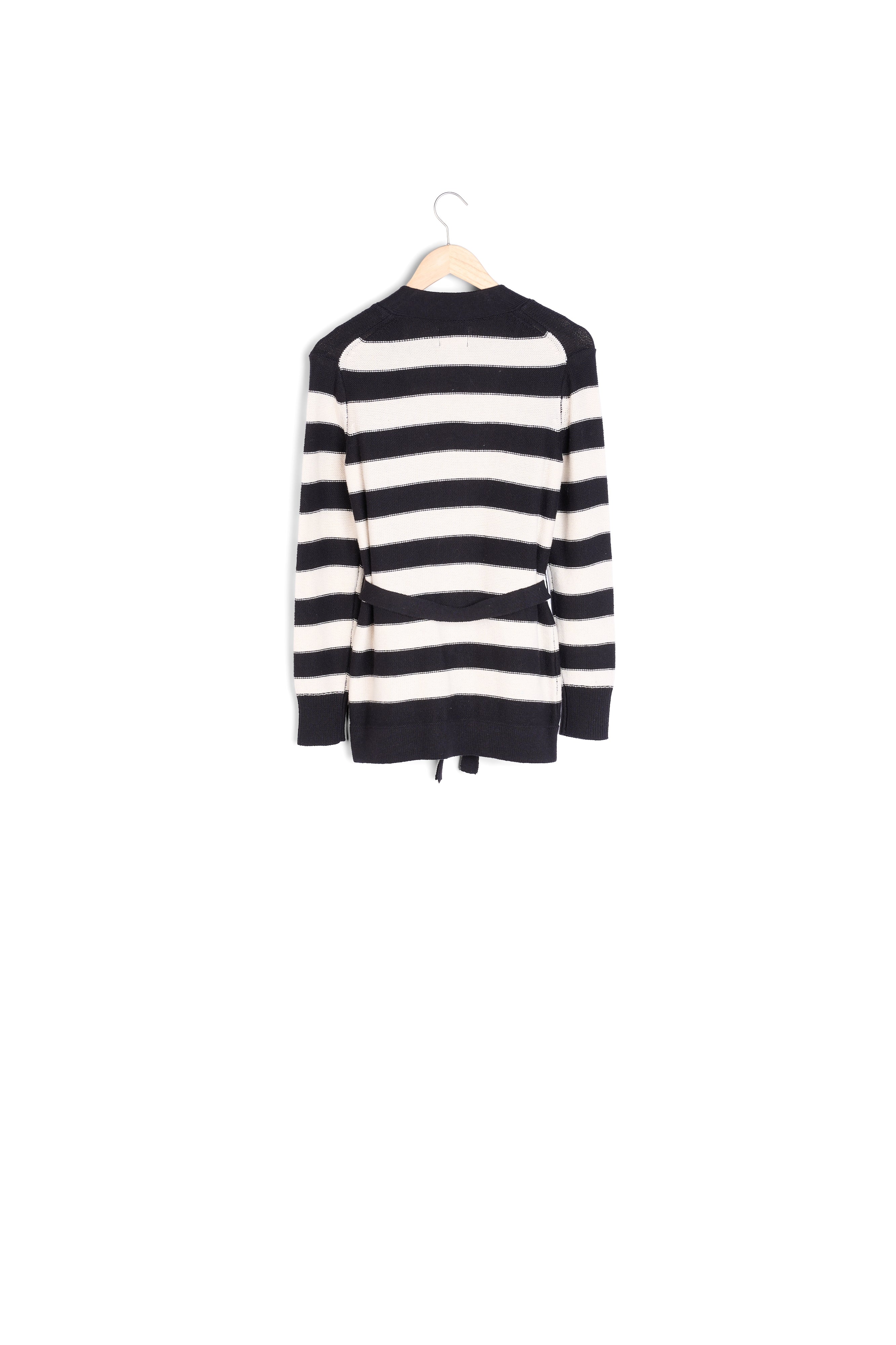 Gilet cardigan rayures Fakir Faume - seconde main