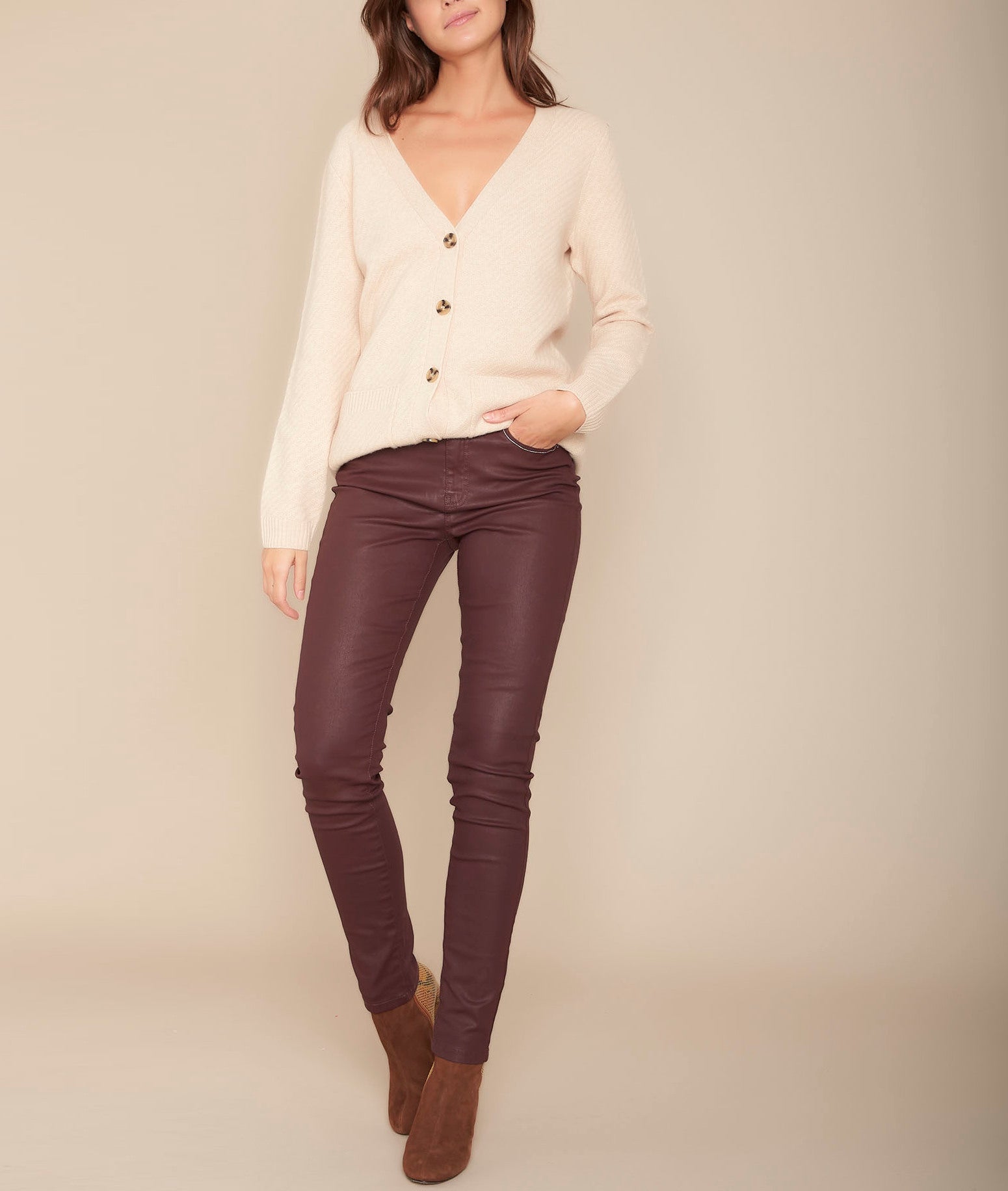 L'Iconique slim ébène Socrate Faume - seconde main