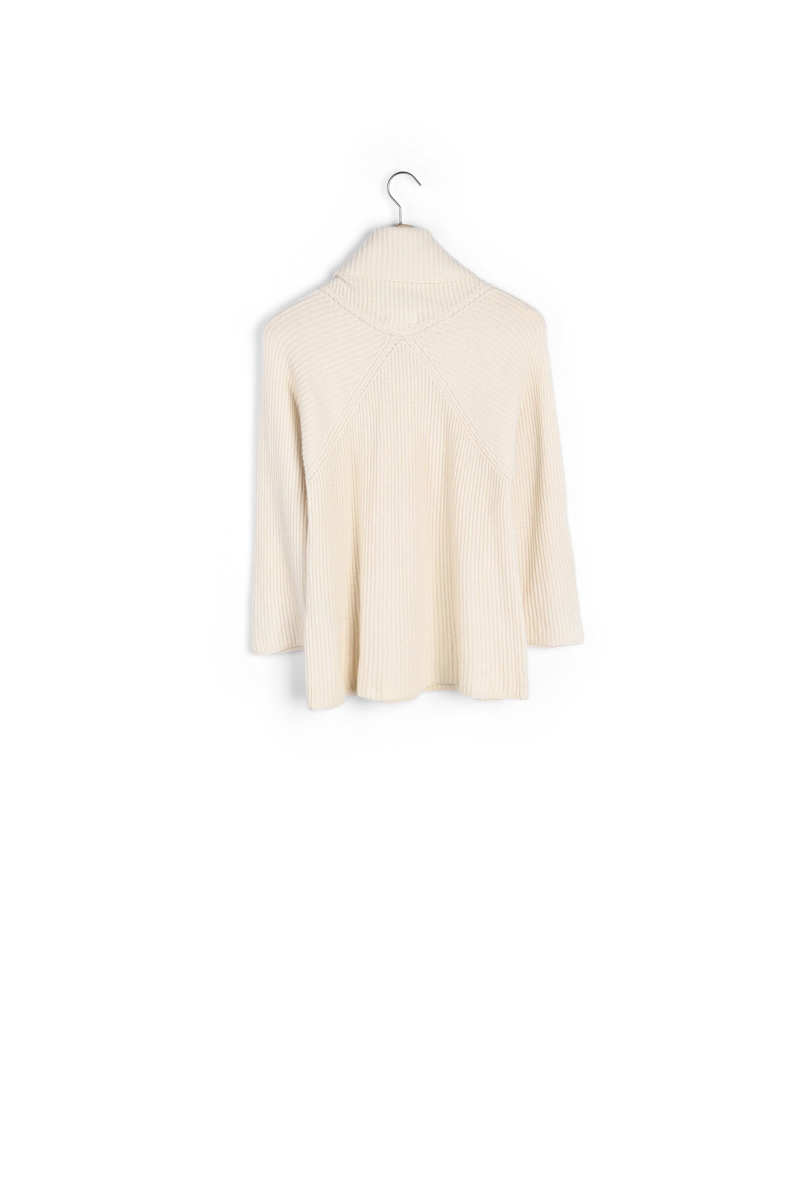 Pull col roulé laine et cachemire Fragile Faume - seconde main