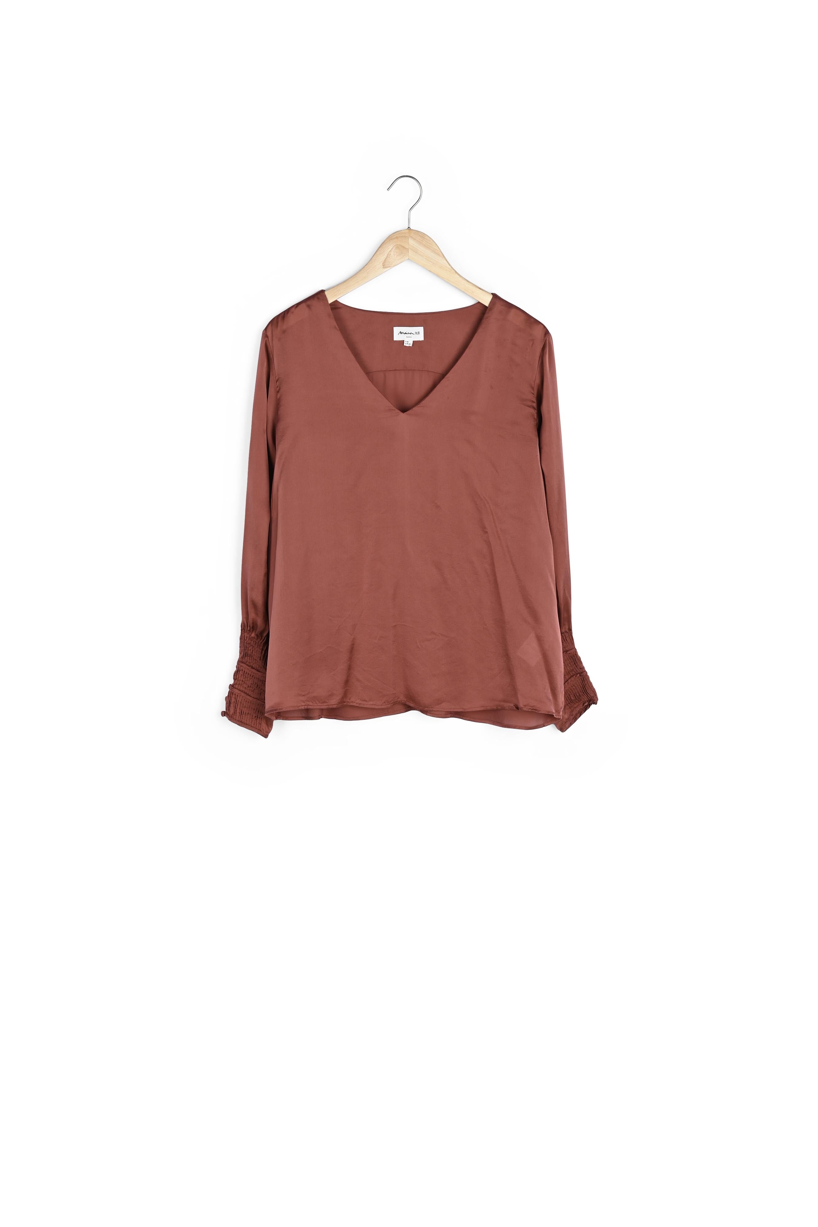 Blouse en soie Emilienne Faume - seconde main
