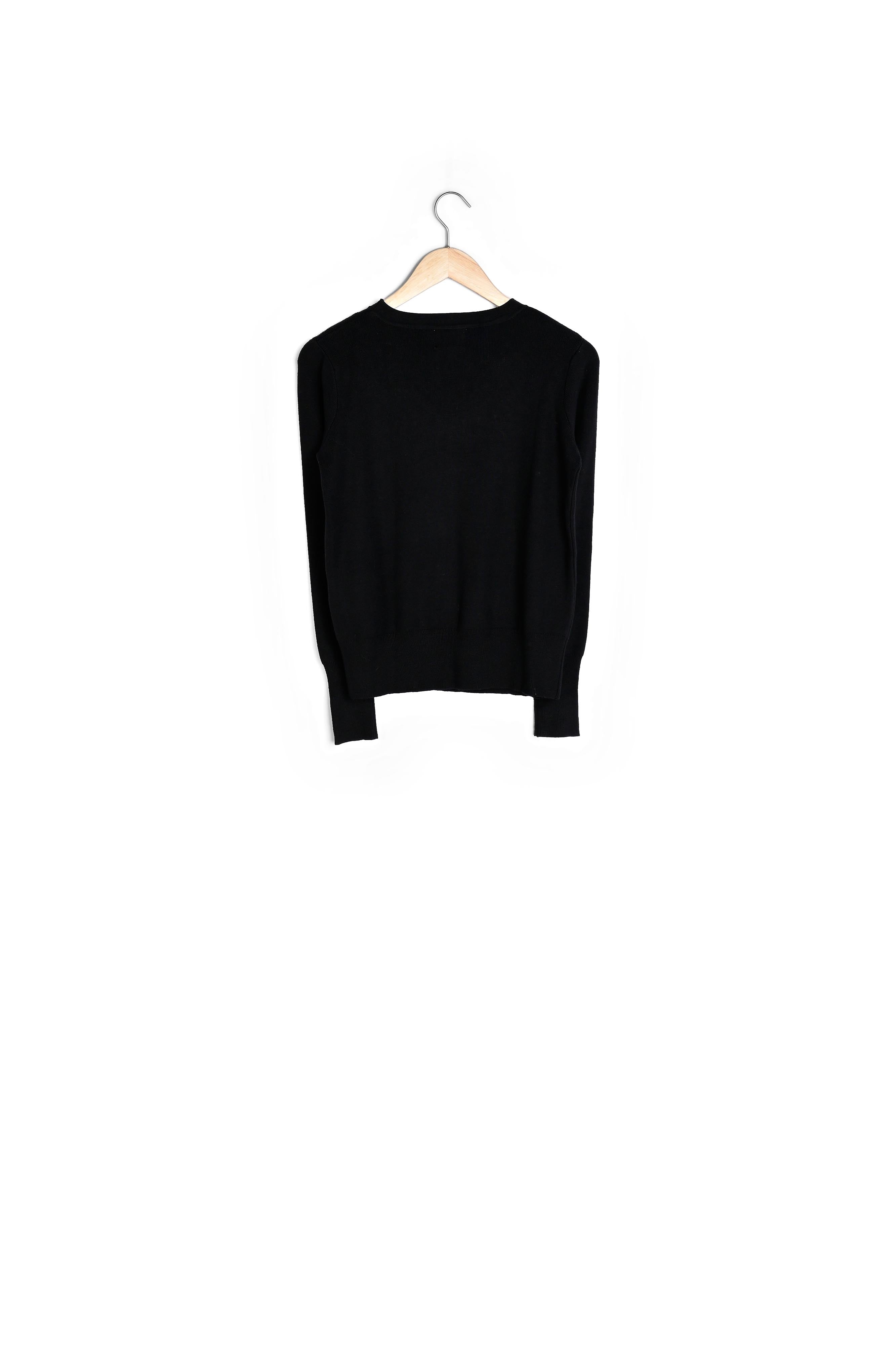Pull col rond avec strass Rick Faume - seconde main
