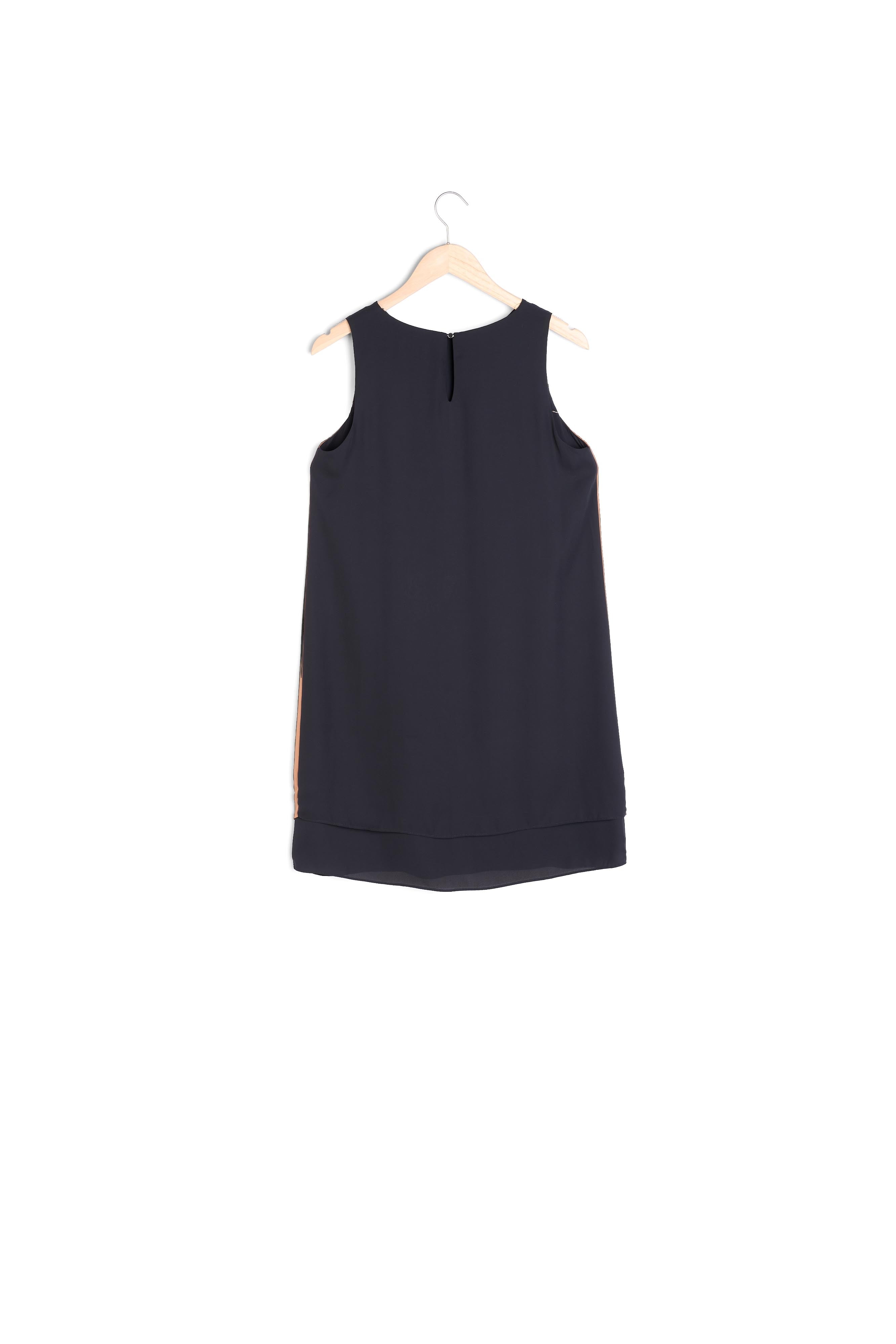 Robe colorblock droite tabac Isola Faume - seconde main